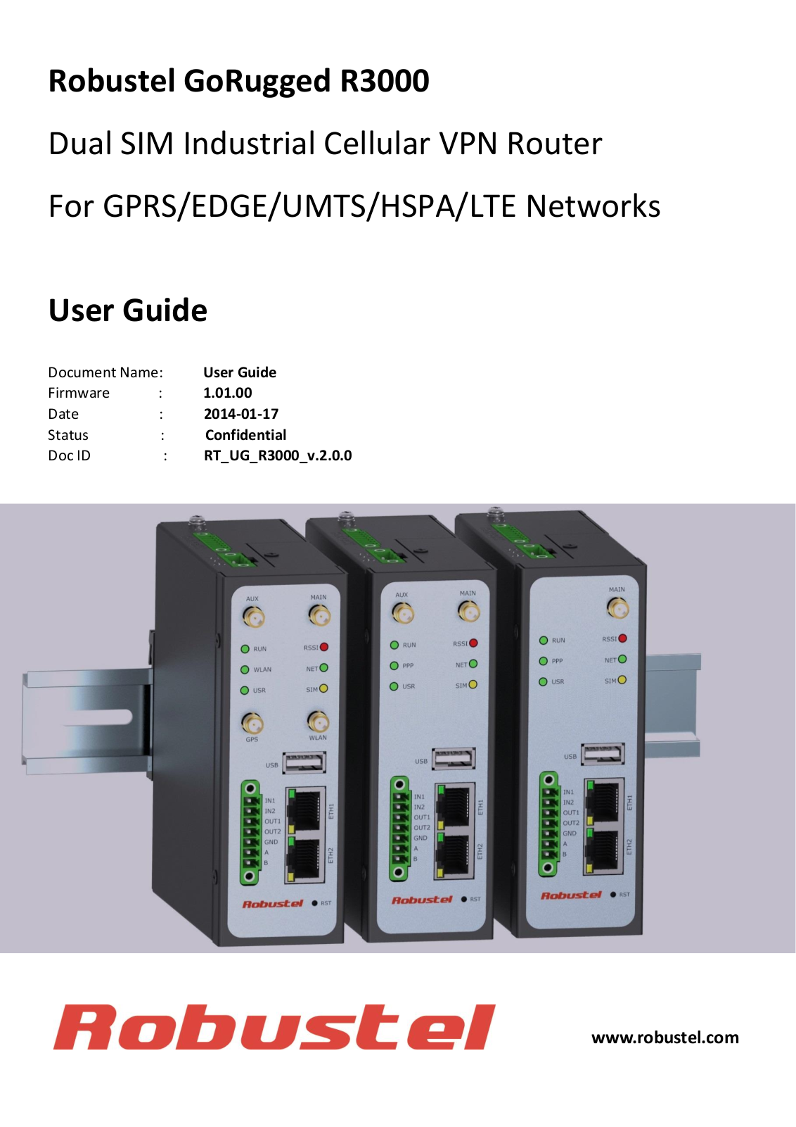 Robustel R3000 User Manual