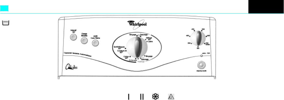 Whirlpool AWA 728 INSTRUCTION FOR USE