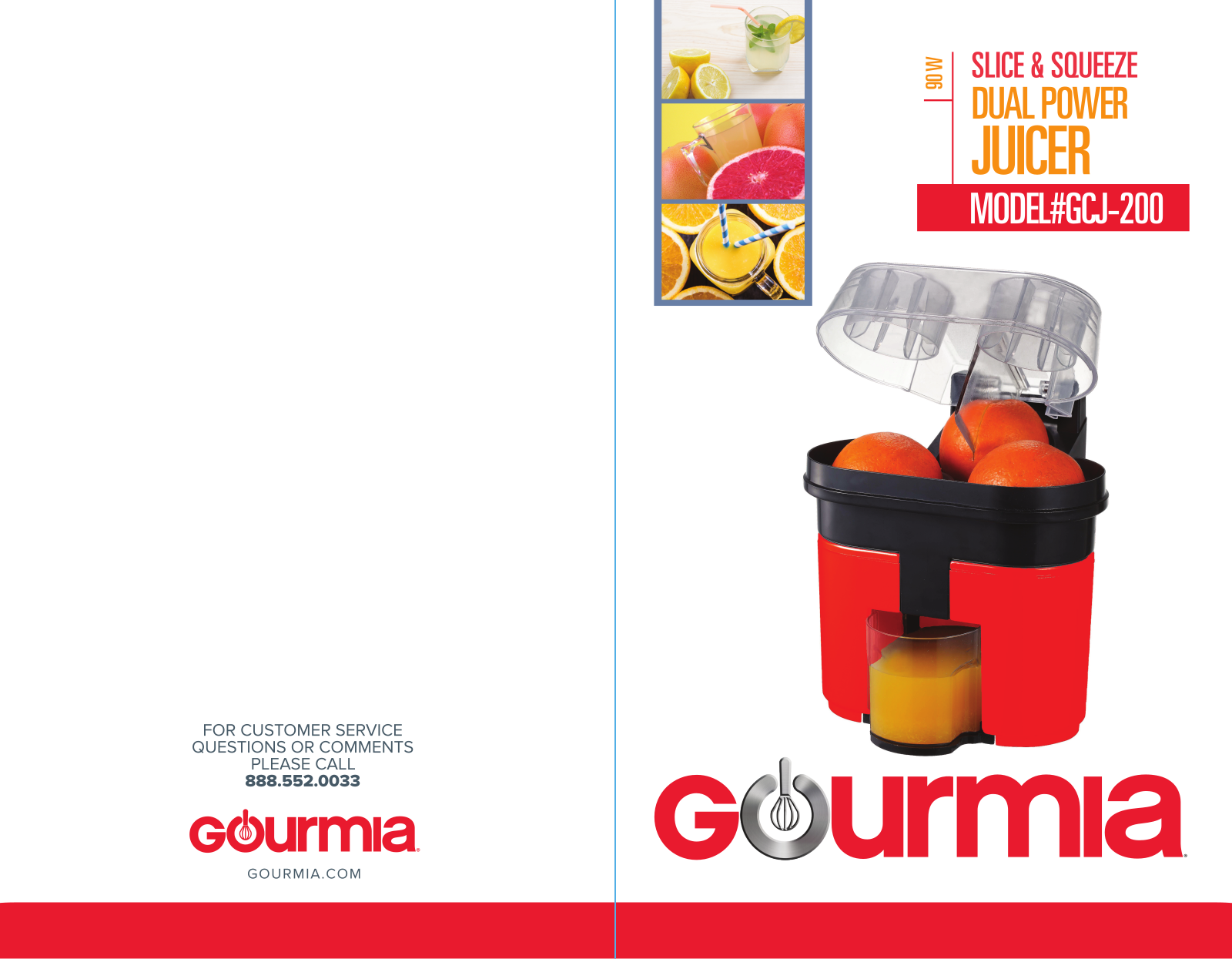 Gourmia GSJ-200 User Manual