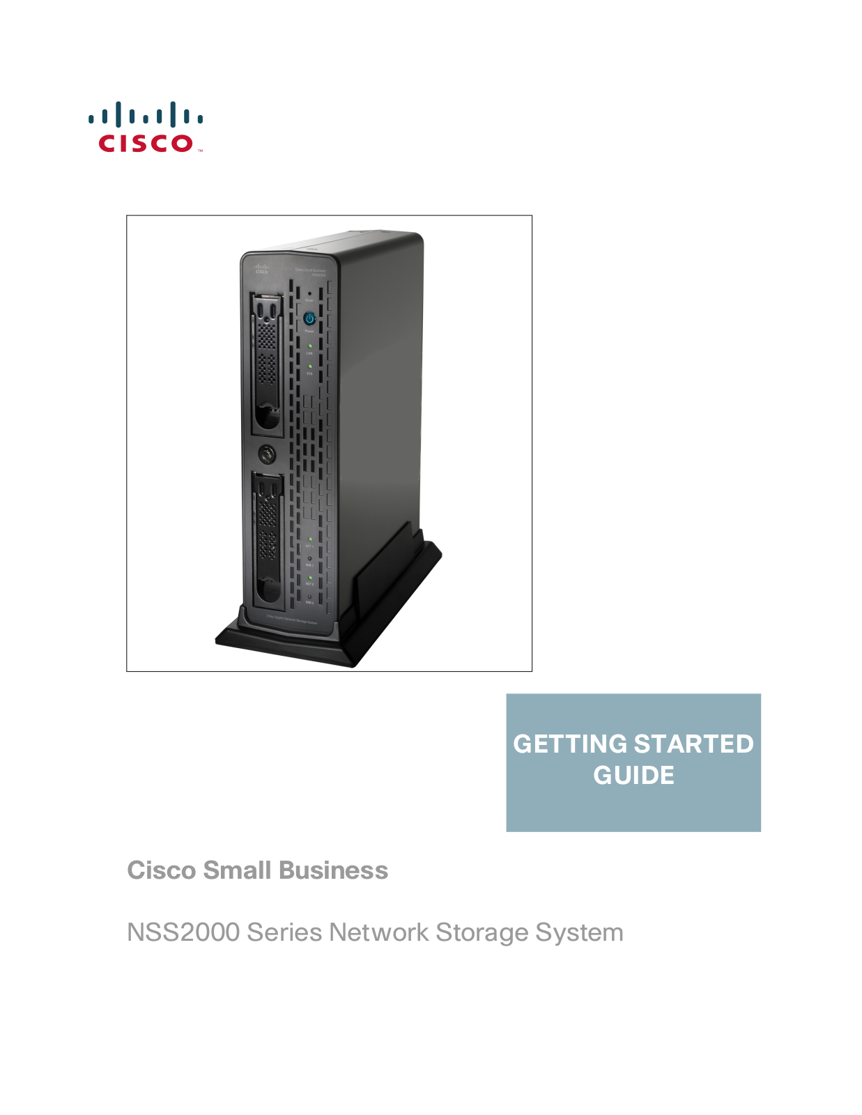 Cisco Systems NSS2000 User Manual