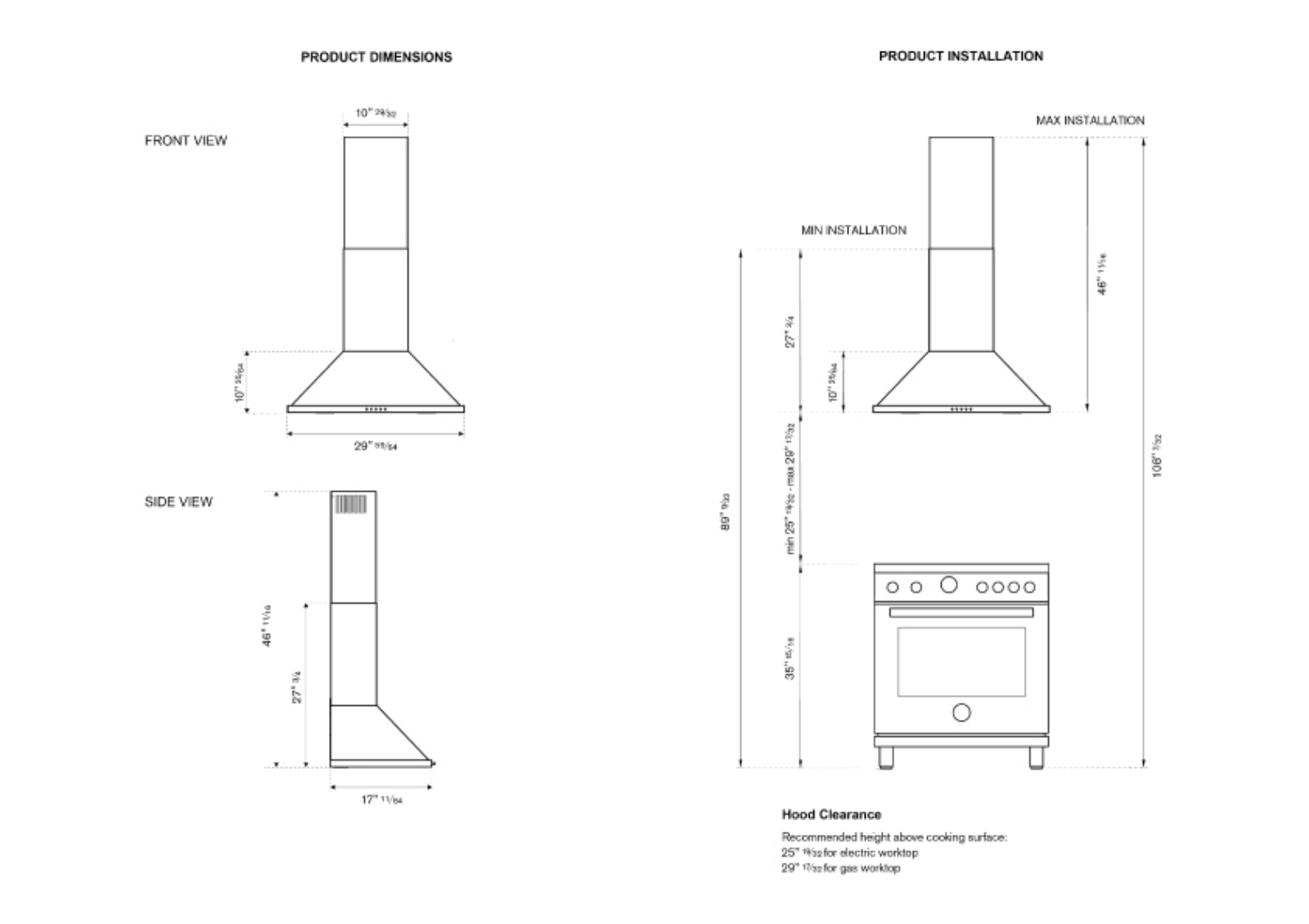 Bertazzoni KCH30XV Installation manual