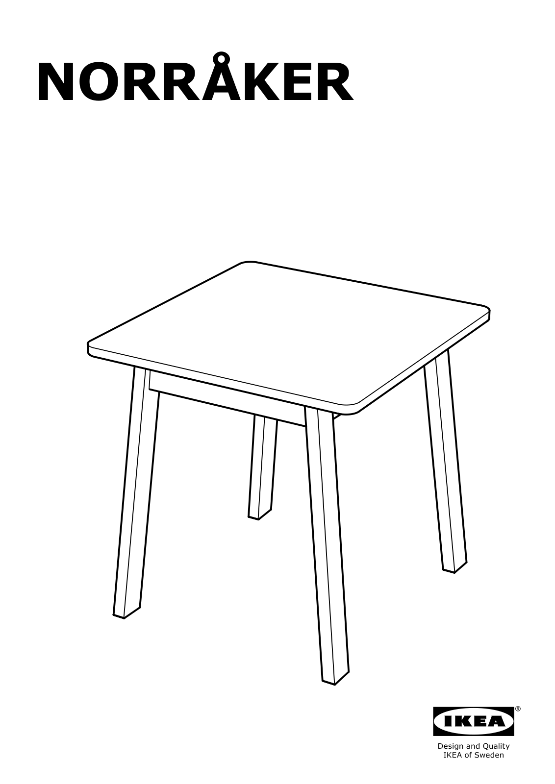 Ikea S19161535, S19117298, 20275338 Assembly instructions