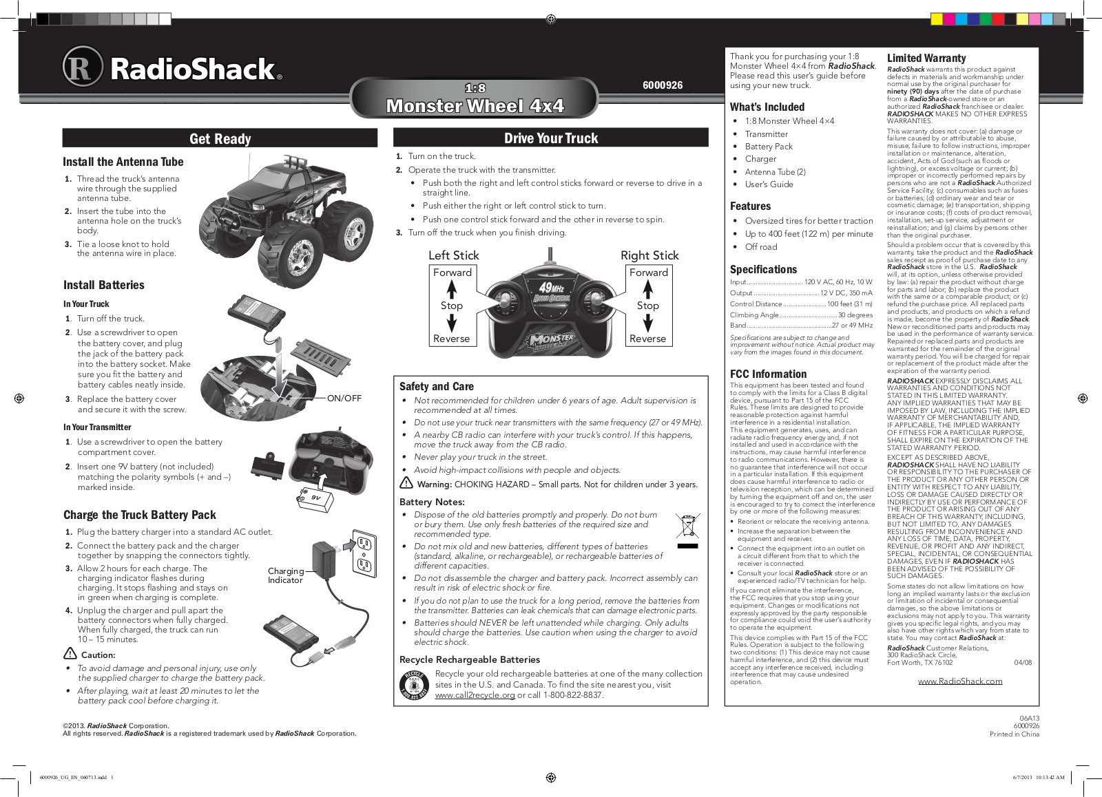 Scientific Toys 4916 49PA User Manual