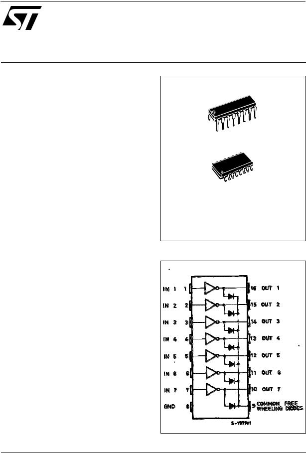 STMicroelectronics ULQ2001A, ULQ2003A, ULQ2002A, ULQ2004A Technical data