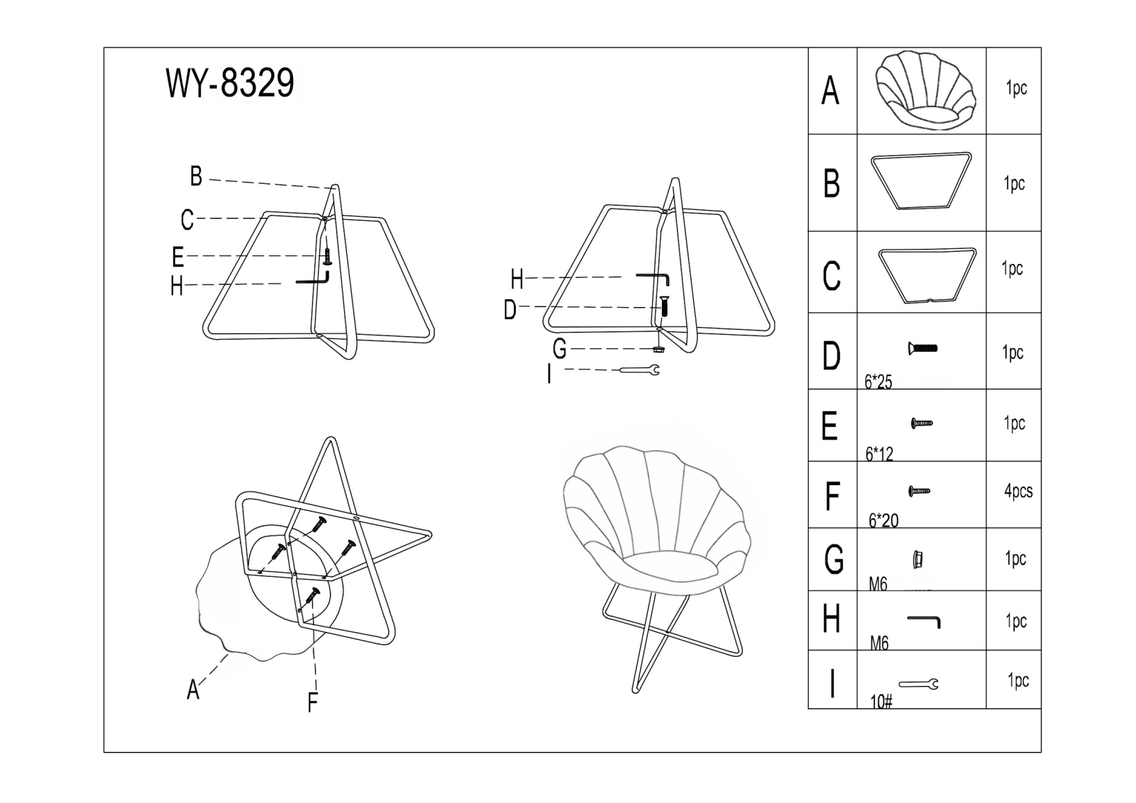 Duhome DUHM1339 Installation & Assembly - ManualMachine.com