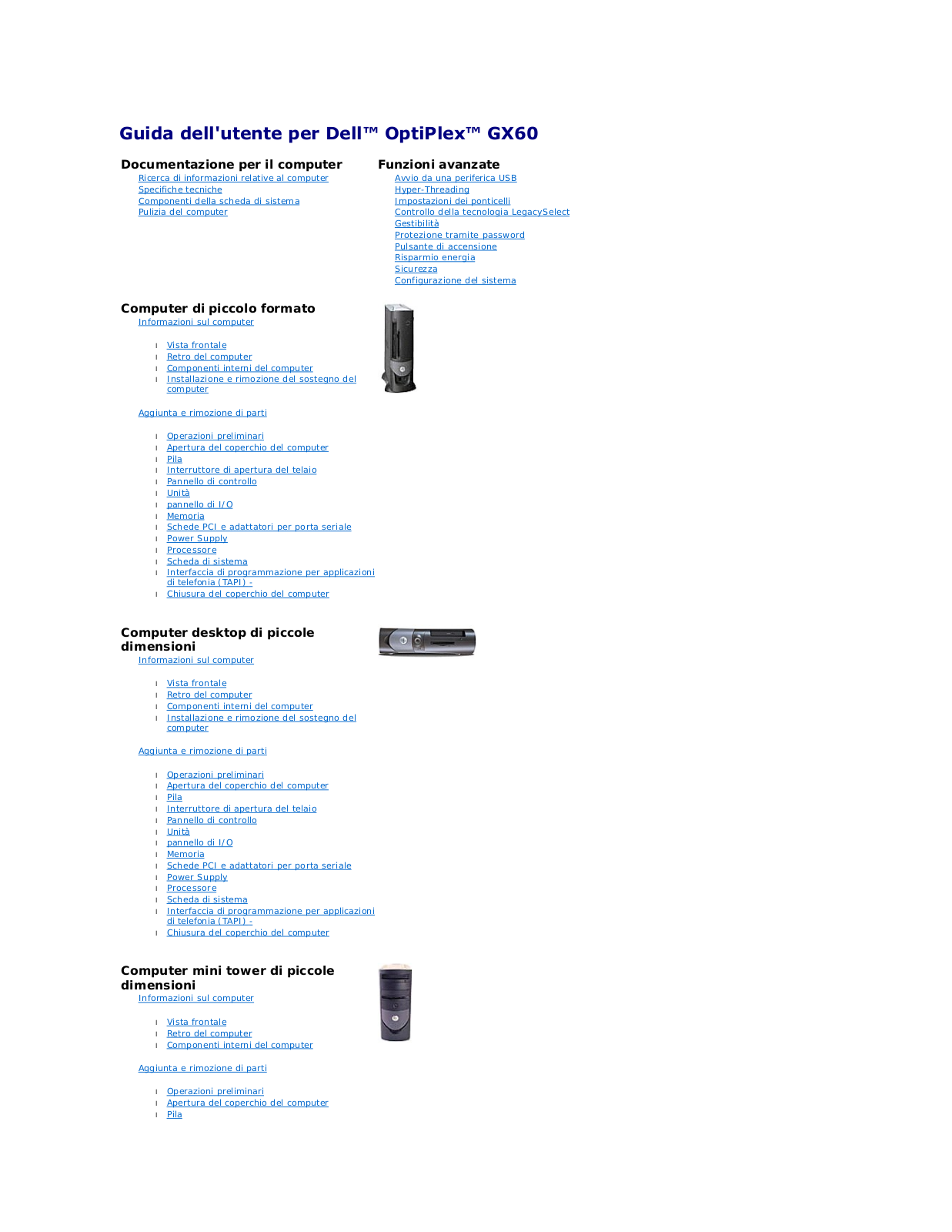 Dell OptiPlex GX60 User Manual