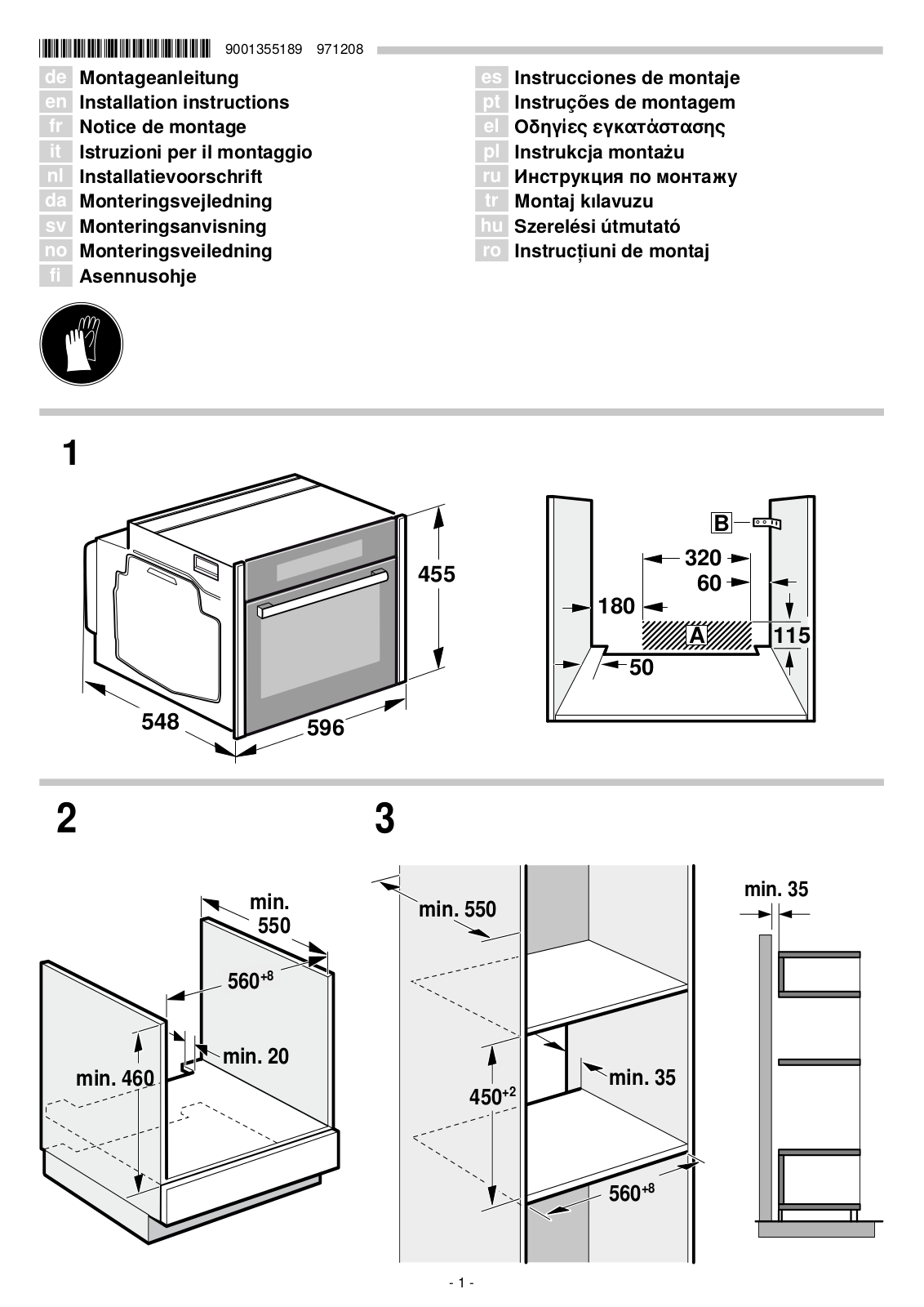 NEFF CFS1522N Assembly instructions