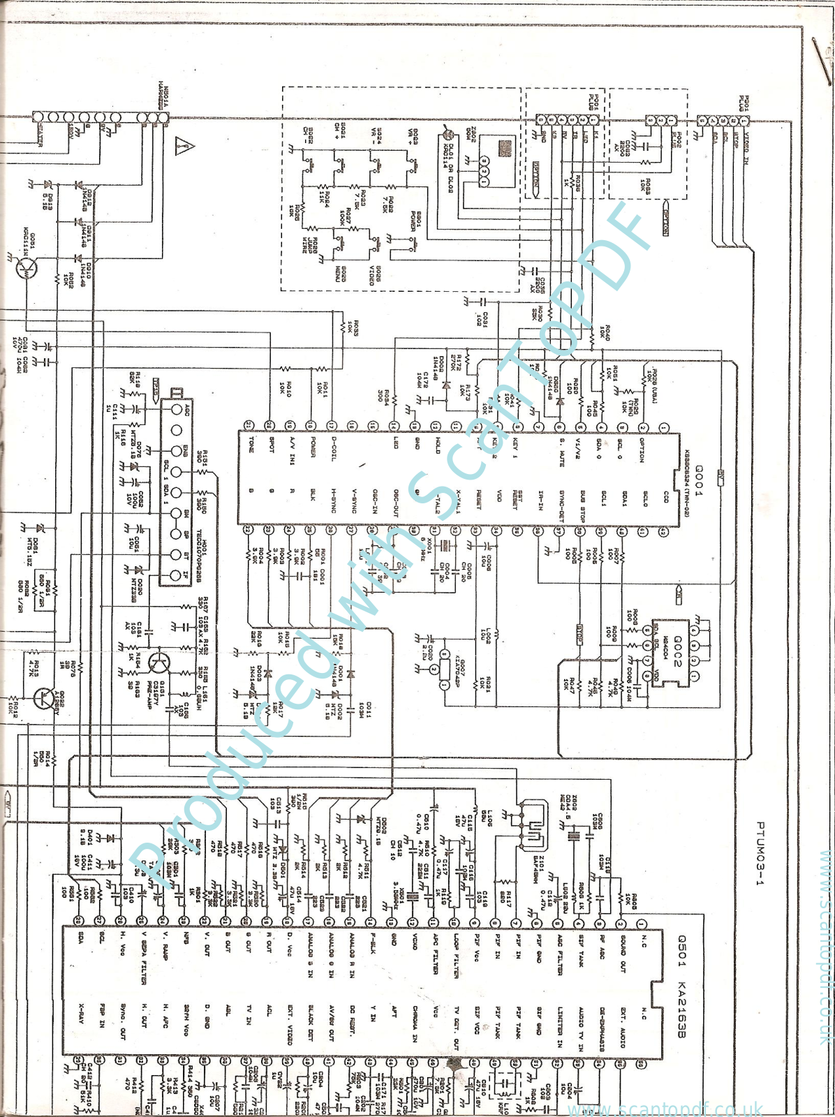 Sankey CT-2195 Schematic