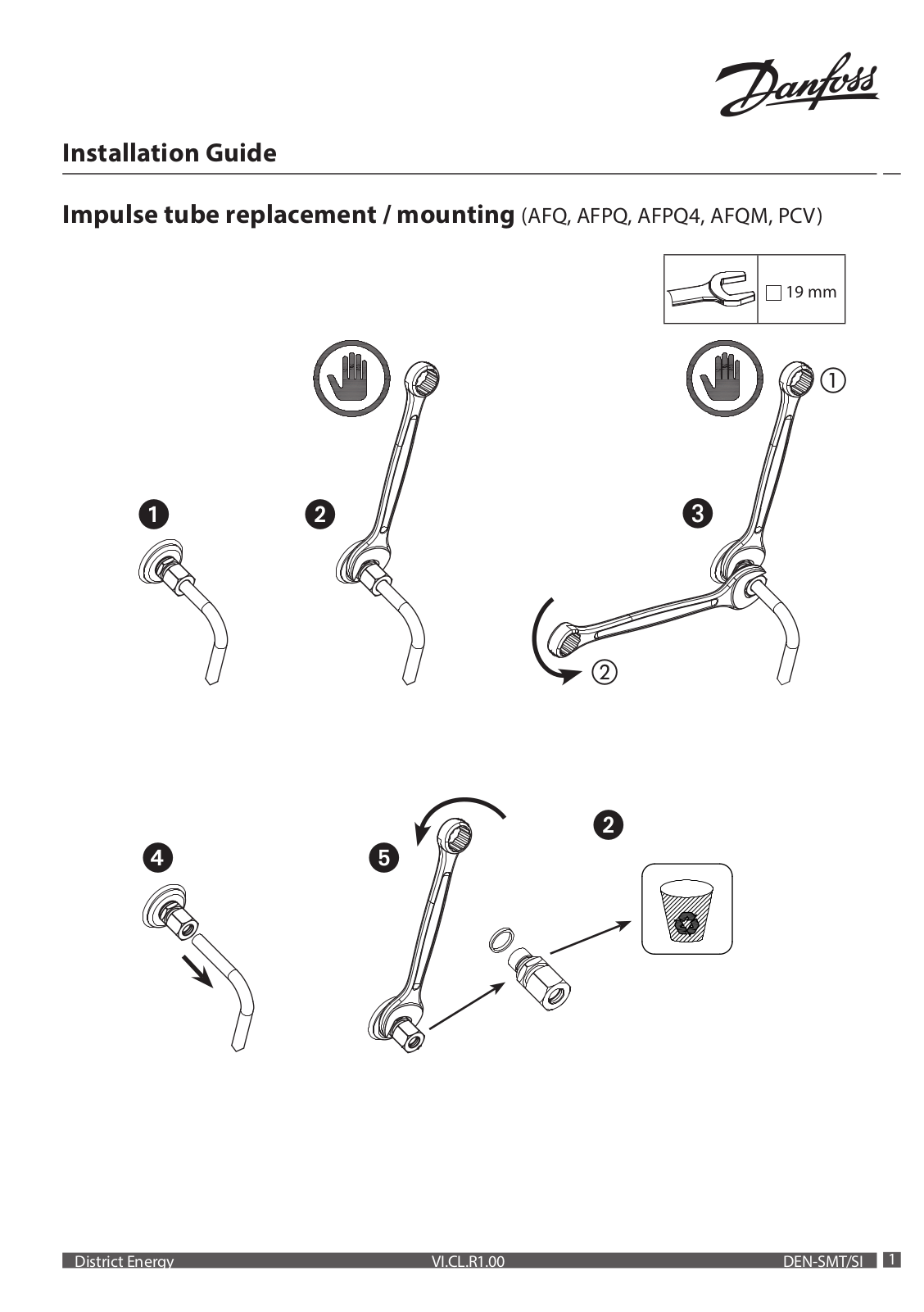 Danfoss AFQ, AFPQ, AFPQ4, AFQM, PC Installation guide