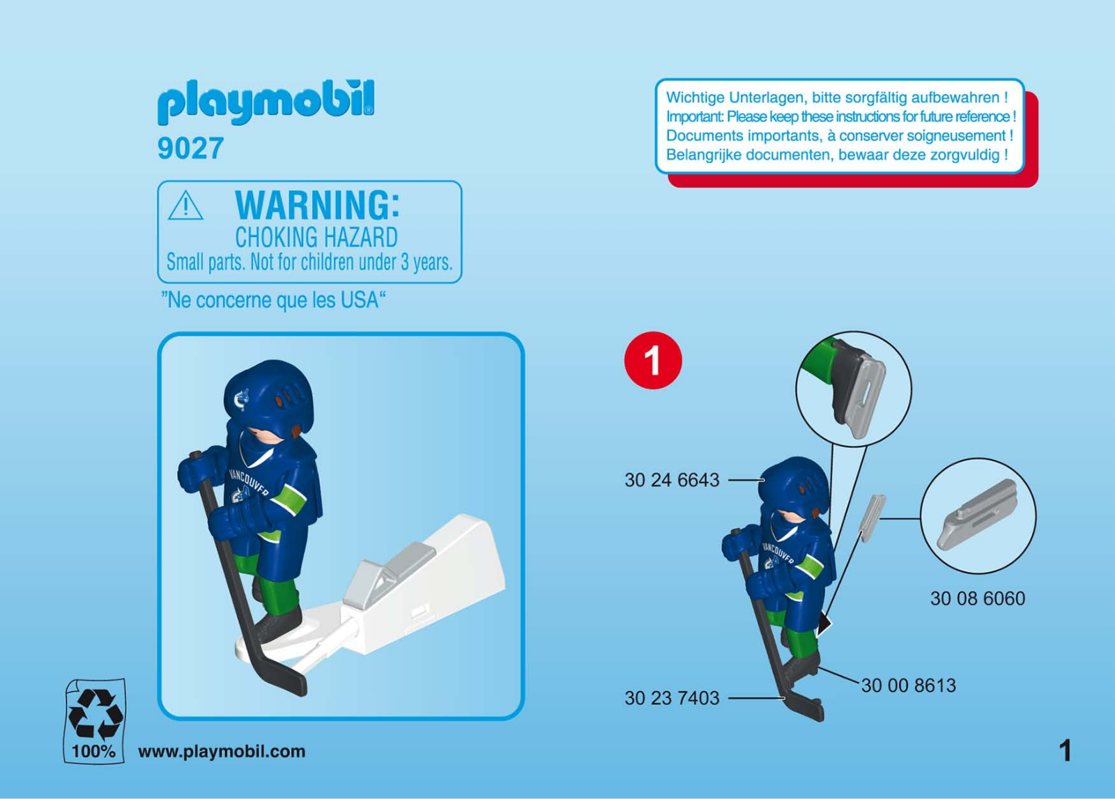 Playmobil 9027 Instructions