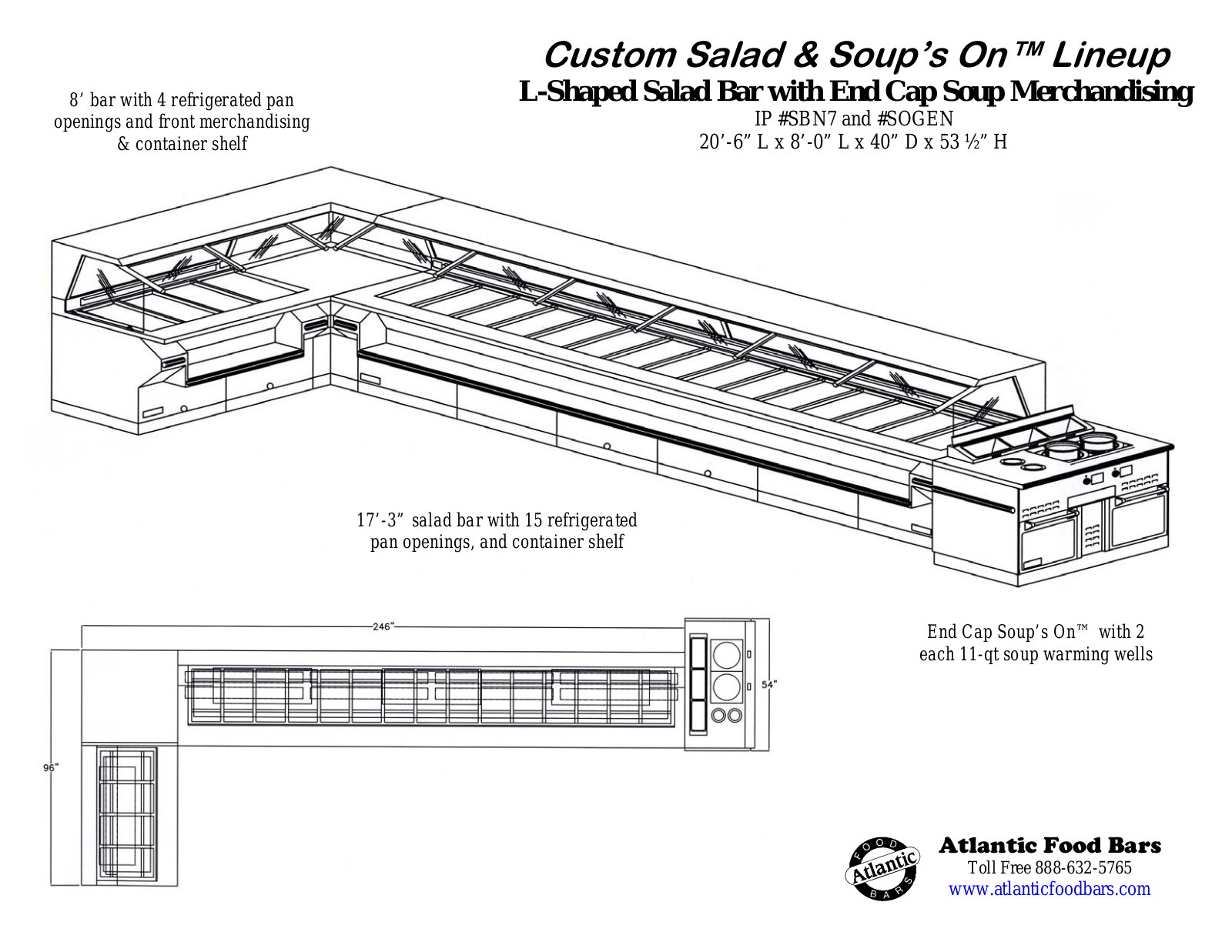 Atlantic Food Bar SBN7 User Manual