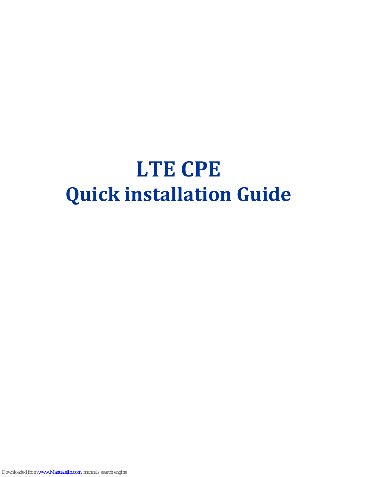 Gemtek Technology WLTMS-110 Quick Installation Manual - ManualMachine.com