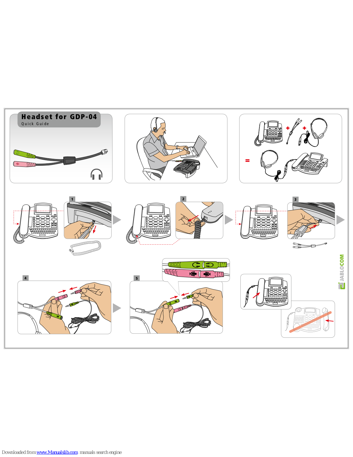 JabloCom JabloPhone GDP-04 Quick Manual