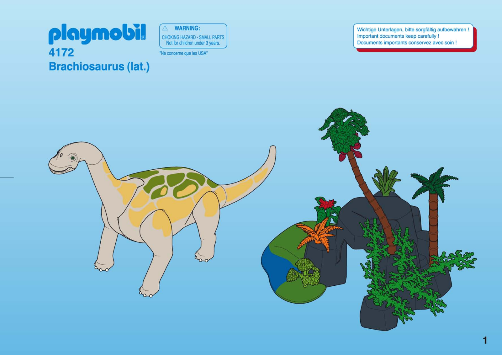 Playmobil 4172 Instructions