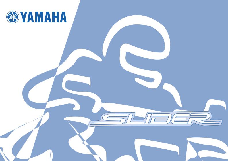 Yamaha Slider 50 2005, Slider 50 2006, Slider 50 2007, Slider 50 2008 User Manual