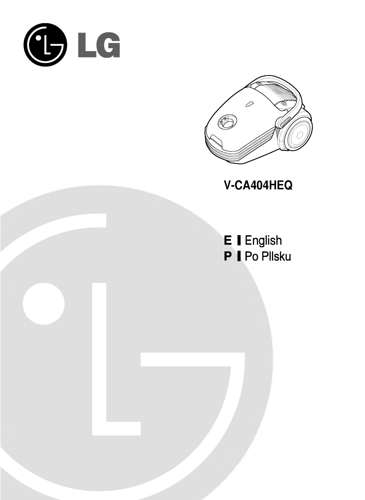 Lg V-CA404HEQ User Manual