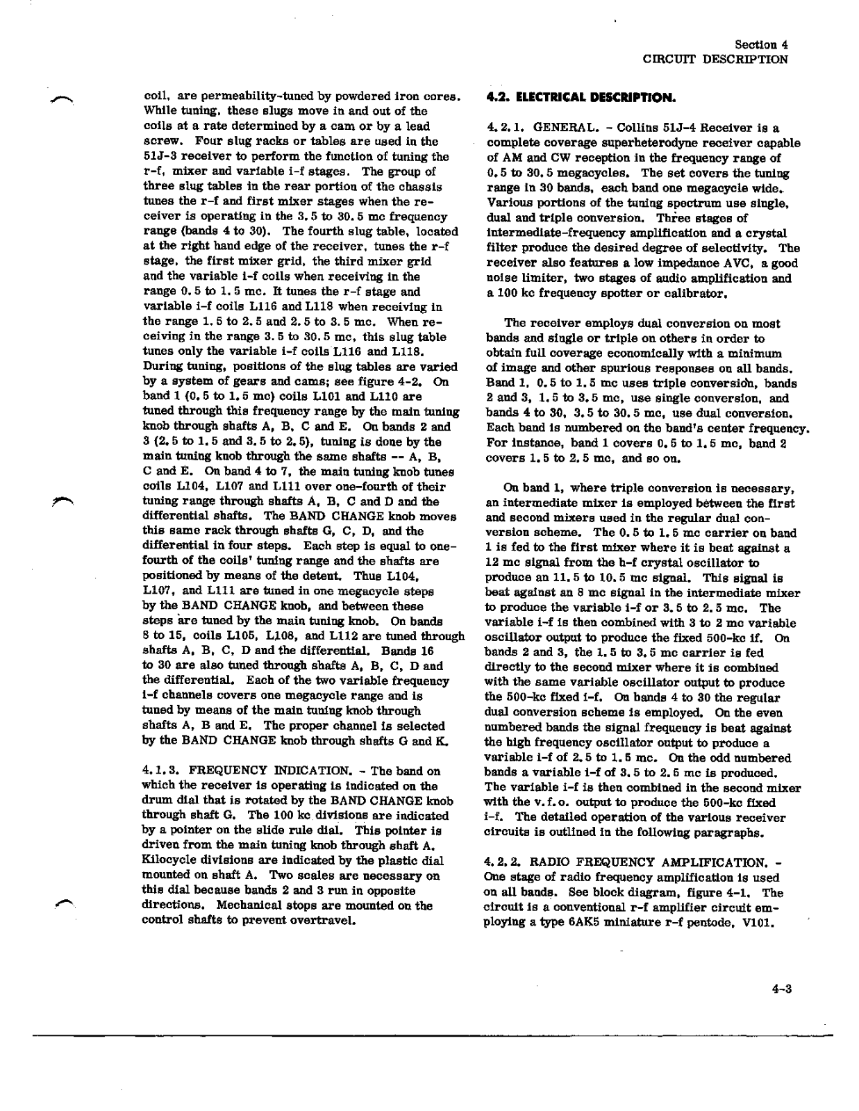 COLLINS 51J-4 User Manual (PAGE 16)