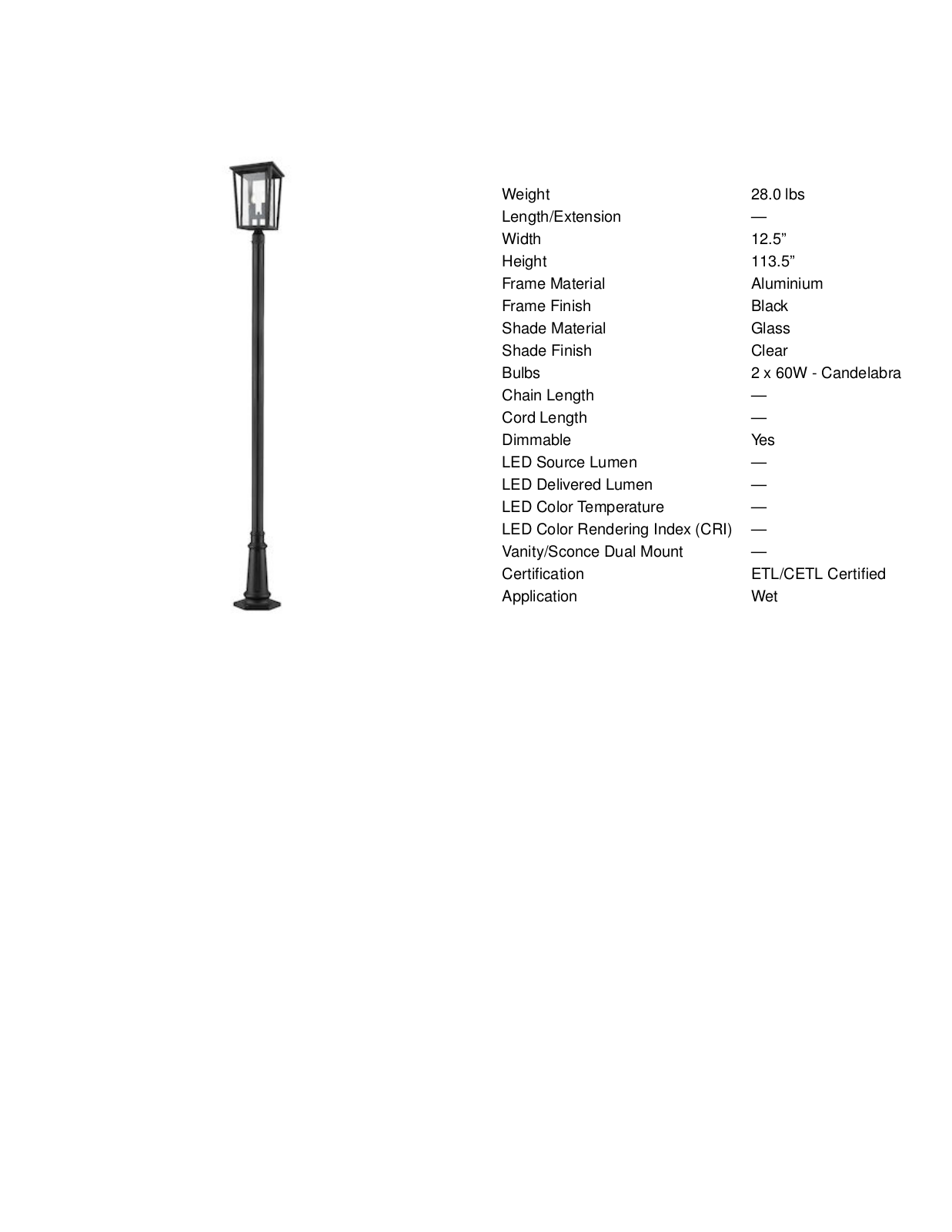 Darby Home Co W001575607 Specifications - ManualMachine.com