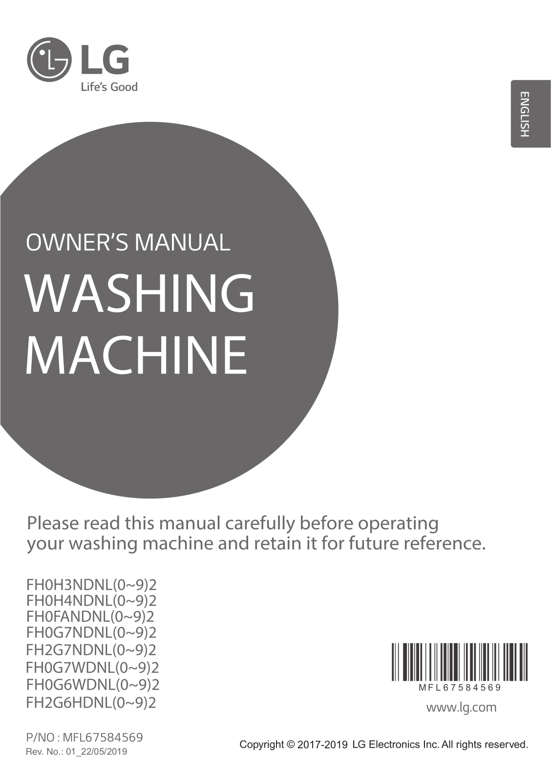 LG FH2G6HDNL42 Owner’s Manual