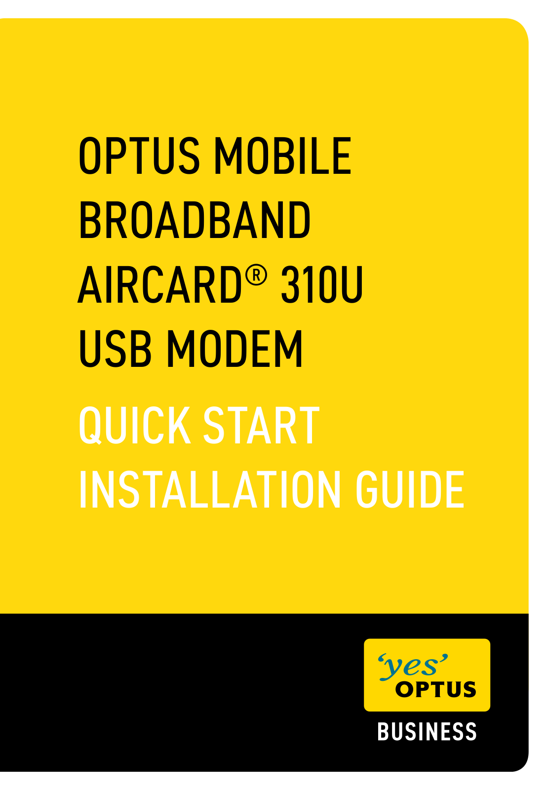 Netgear AirCard 310U Quick Start Manual