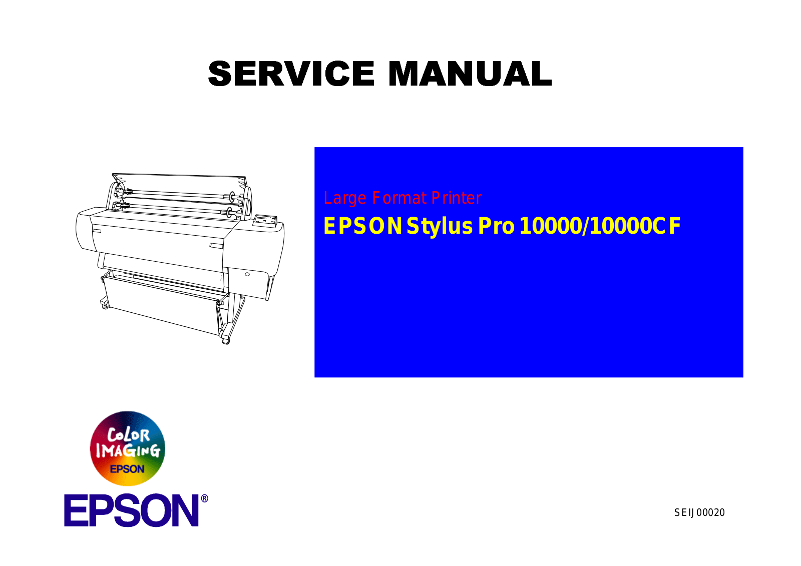 Epson Pro 10000 User Manual