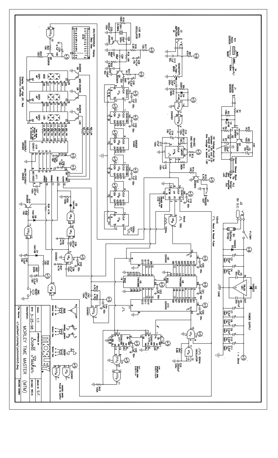 Morley Pedals MTMES User Manual