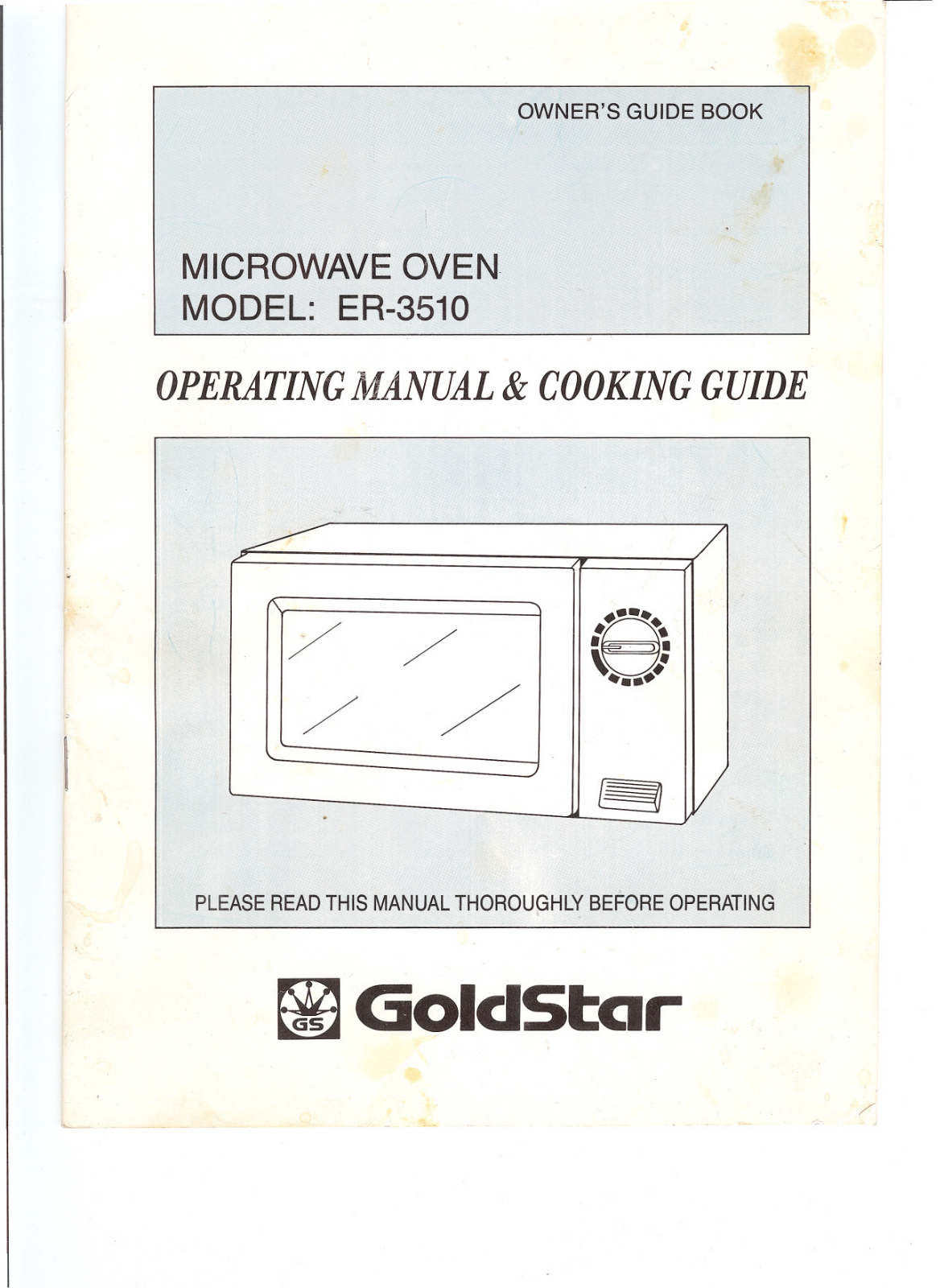 Goldstar ER-3510 User Manual