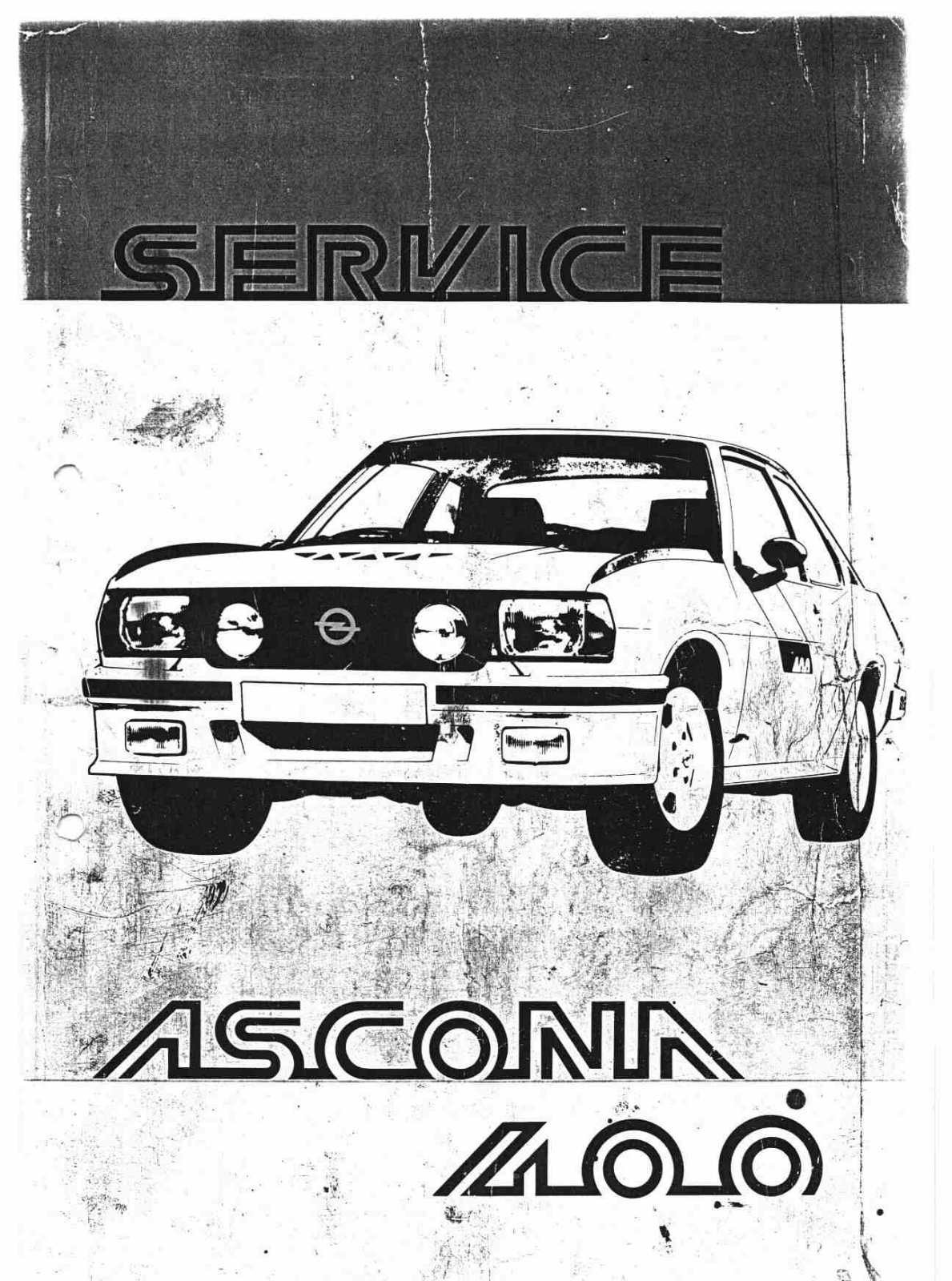 Opel Ascona 1979 User Manual