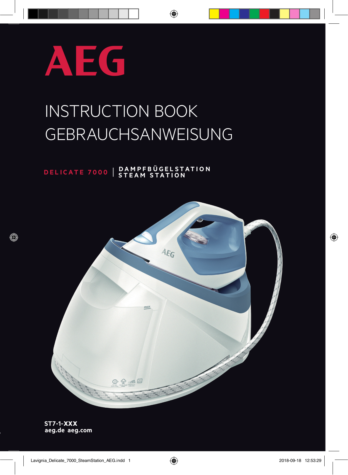 AEG ST7-1-2DB User manual