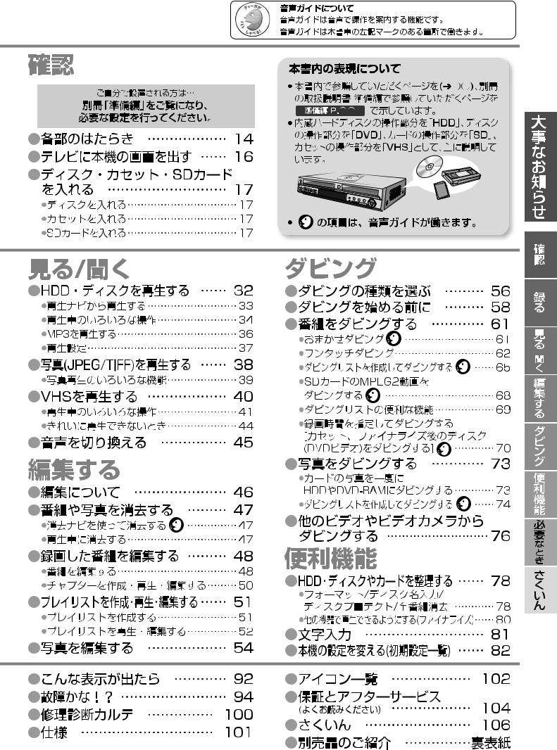 Panasonic DMR-EH75V User Manual