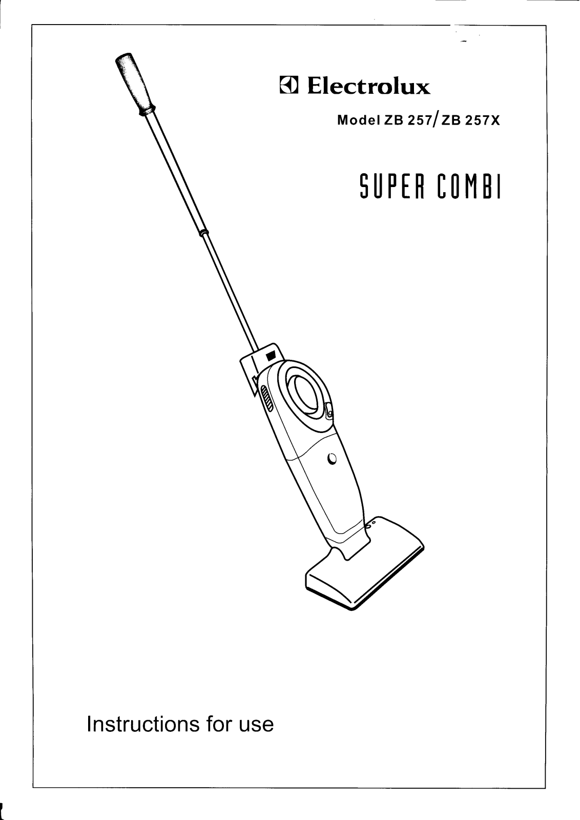 AEG-Electrolux ZB257X User Manual - ManualMachine.com