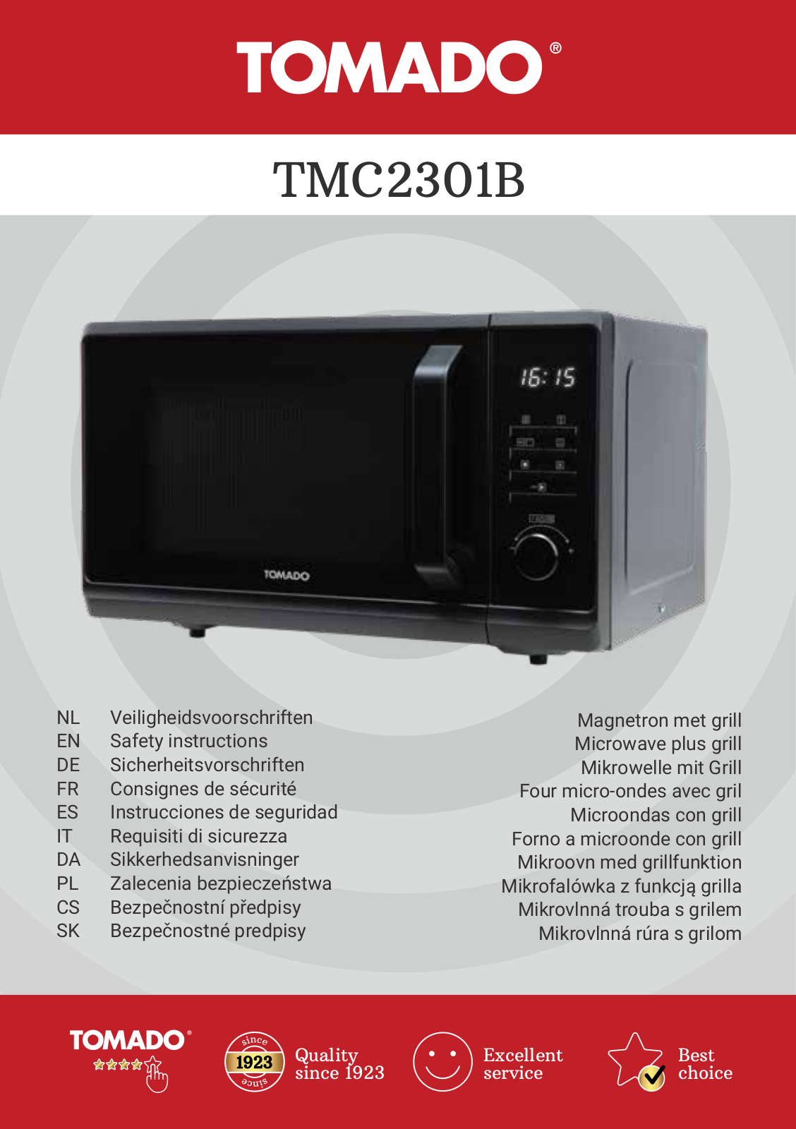 Tomado TMC2301B User guide - ManualMachine.com