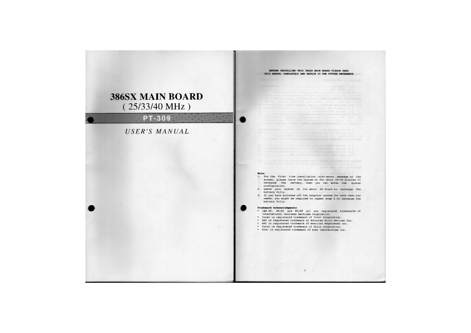 Pine Technology PT-309 User Manual - ManualMachine.com