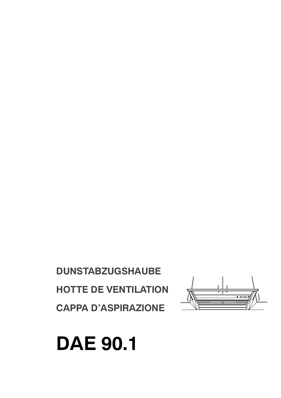 Therma DAE 90.1 Operating Manual