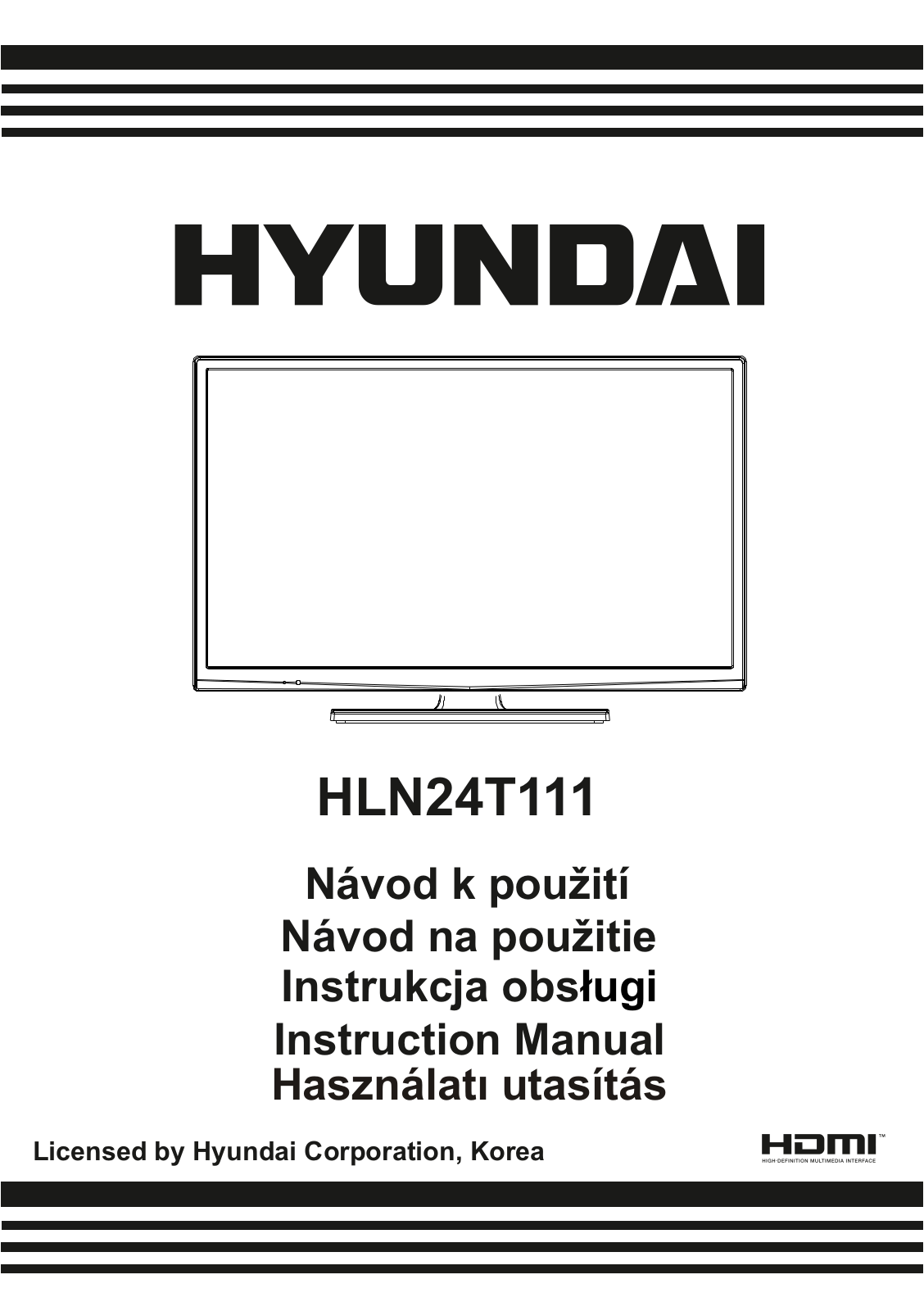 Hyundai HLN 24T111 User Manual