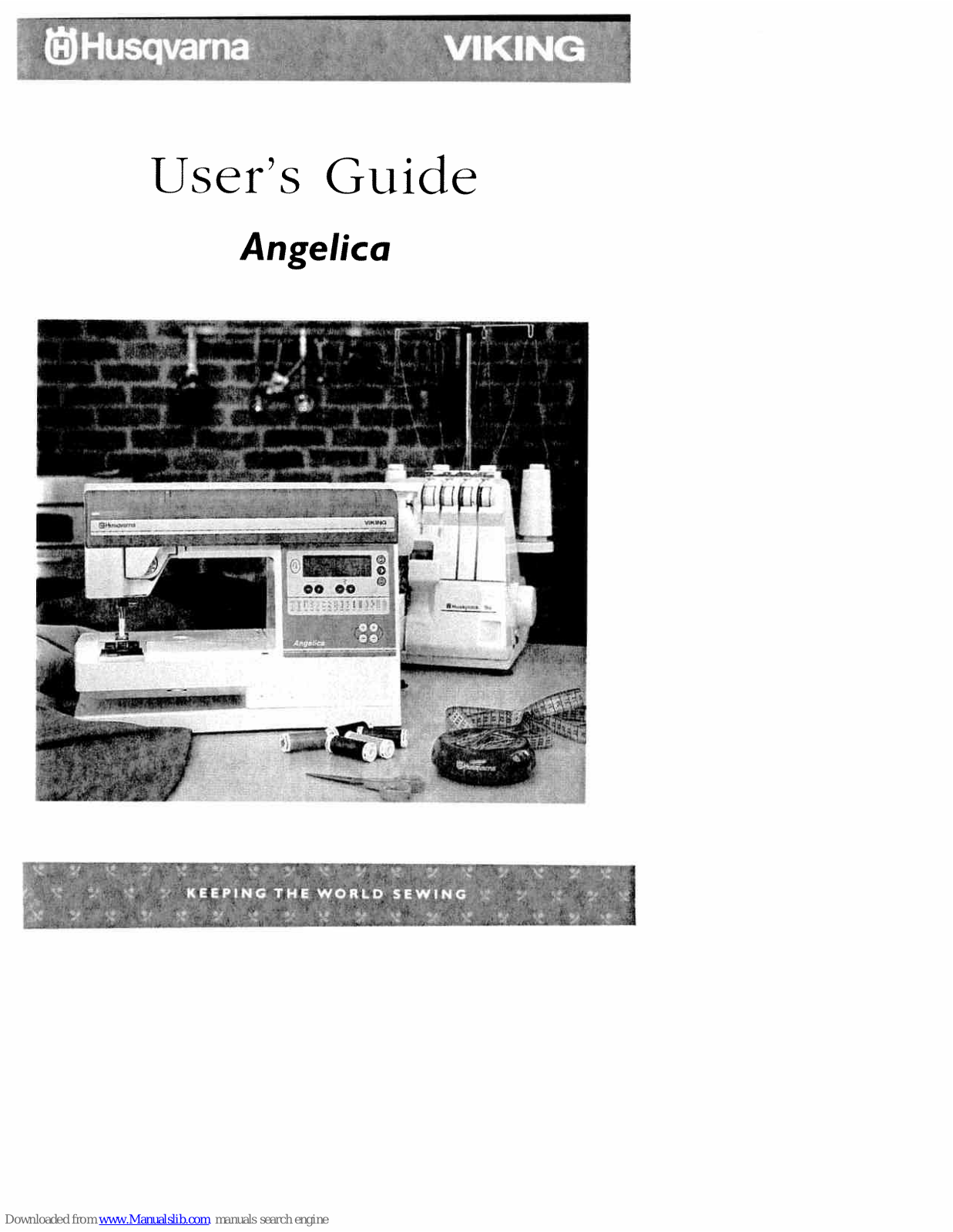 Husqvarna Viking Angelica User Manual - ManualMachine.com