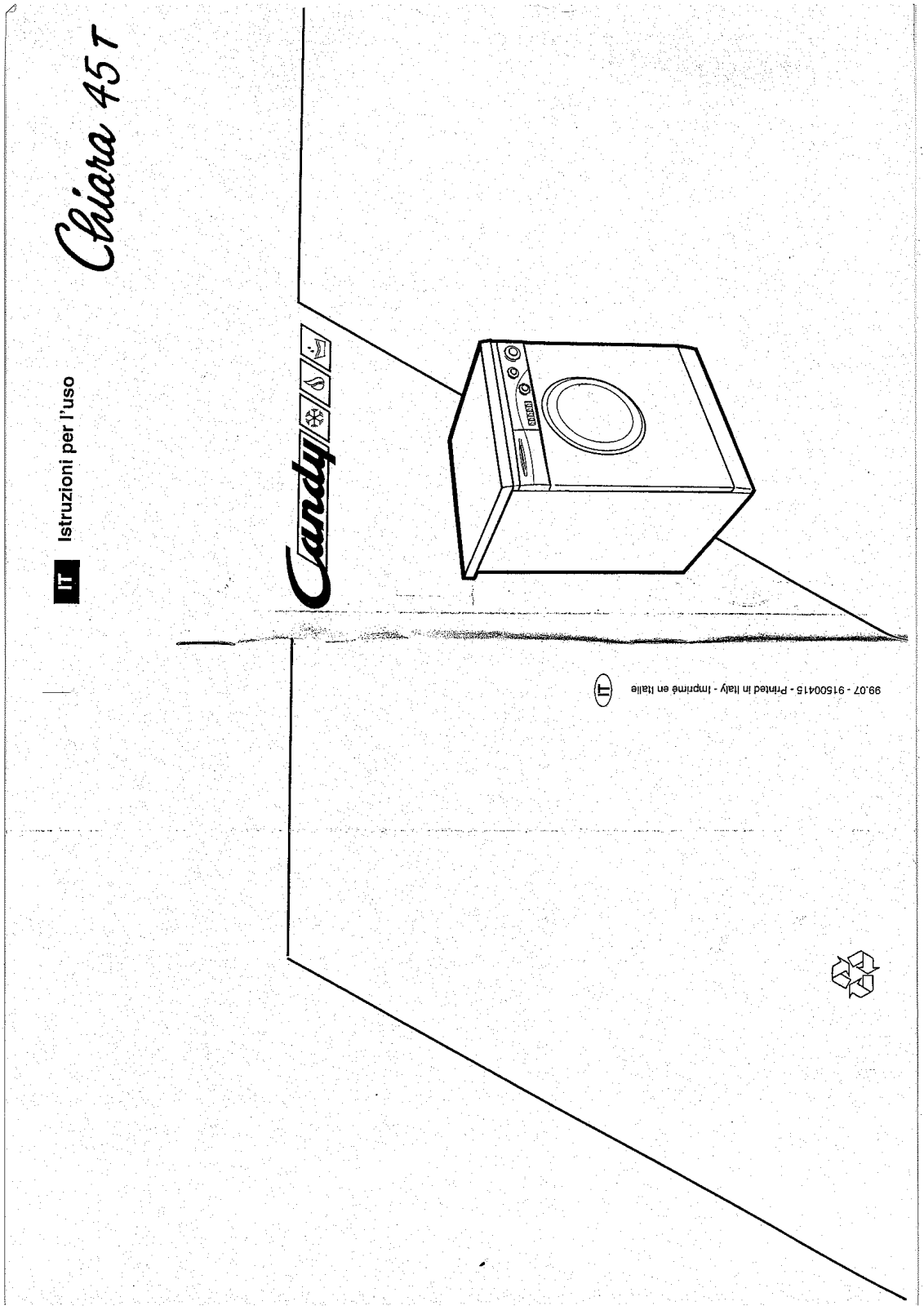 Candy CHIARA 45T User Manual