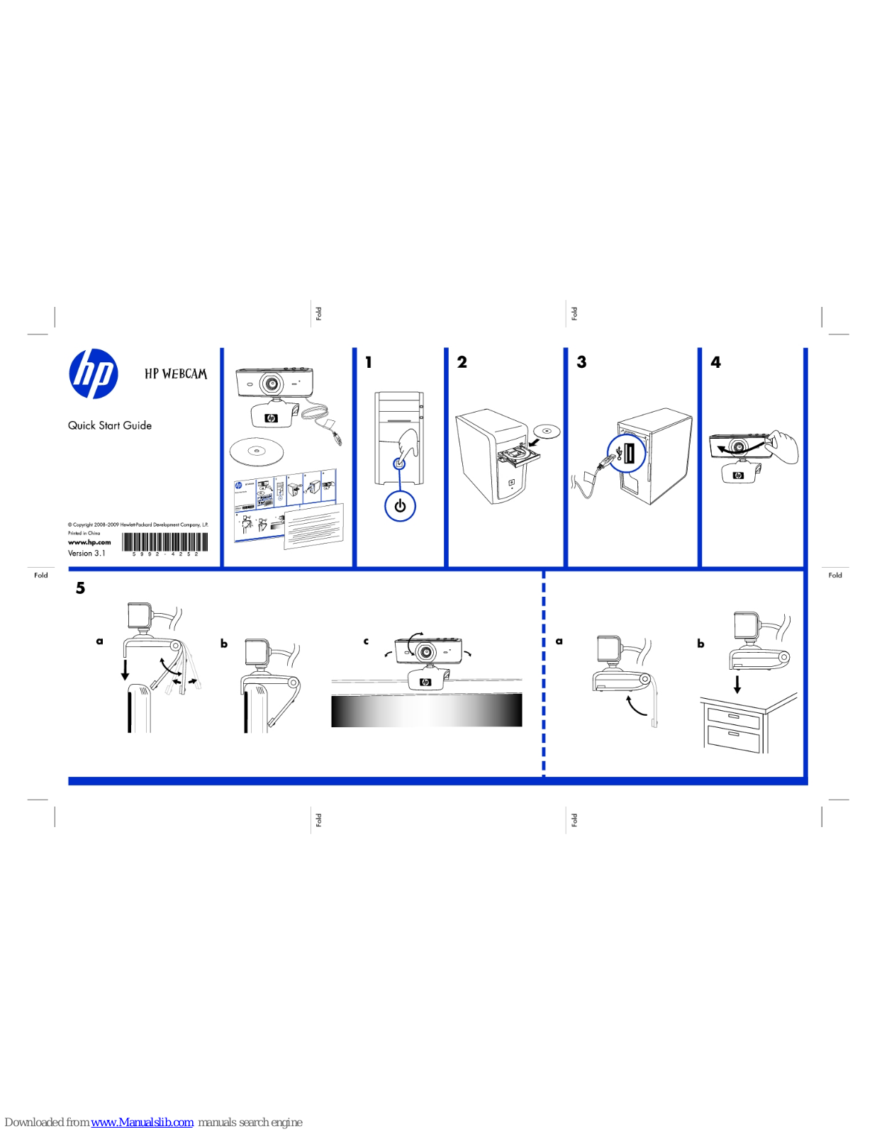 HP KQ245AA Quick Start Manual