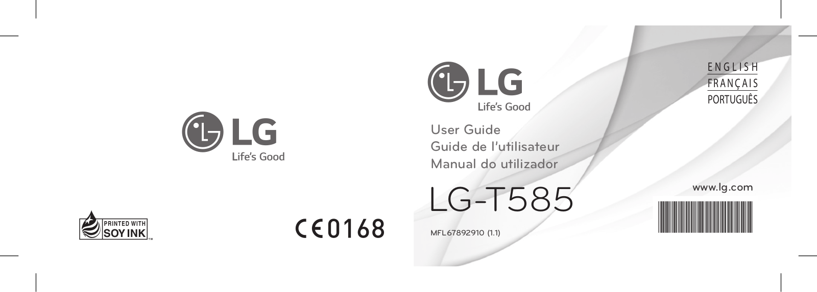 LG LGT585 Owner’s Manual