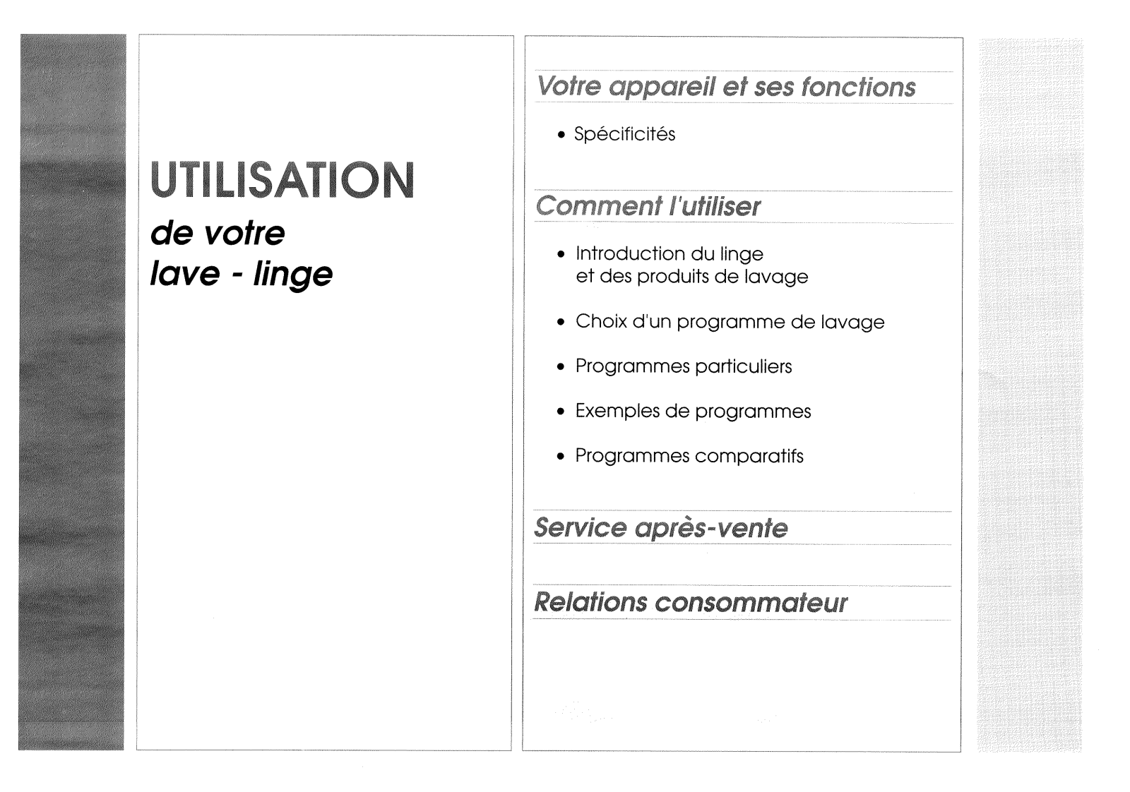 Vedette 458Z User Manual