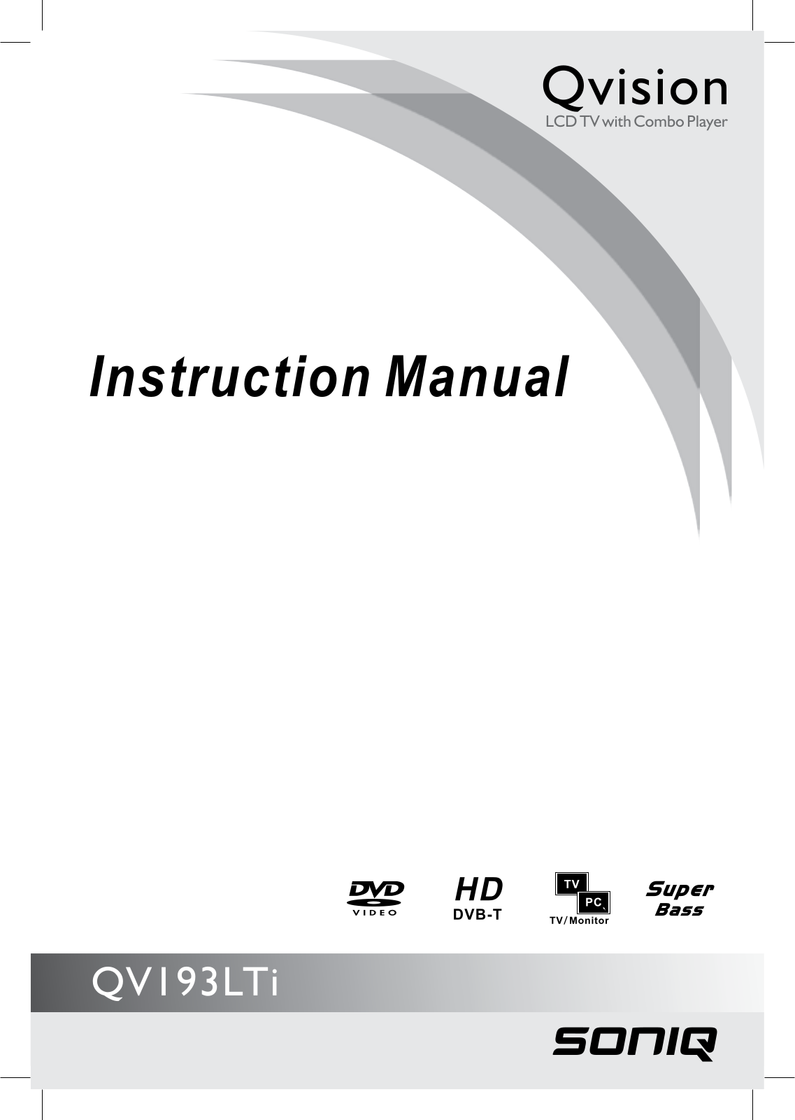 SONIQ QV193LTI User Manual