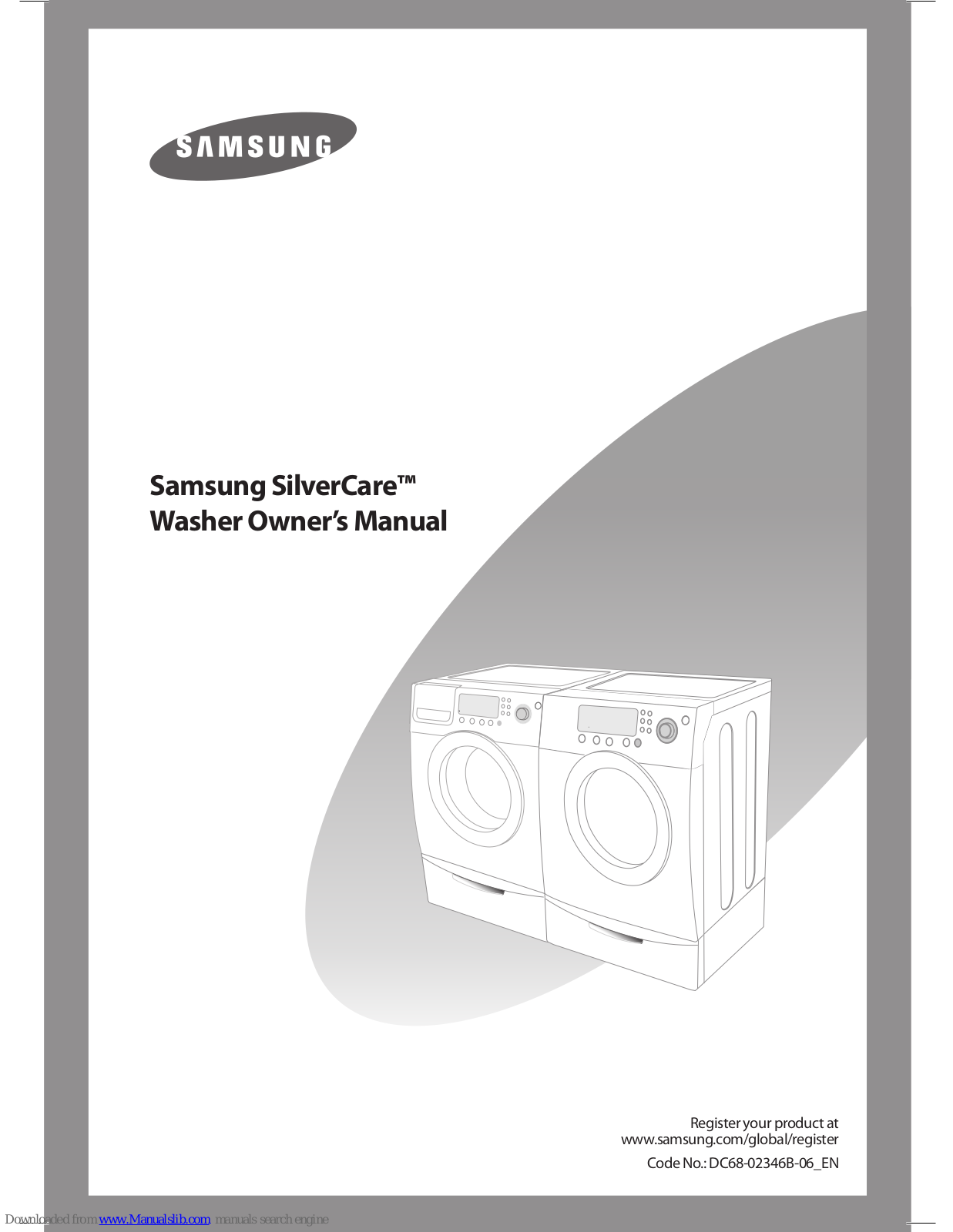 Samsung Owner's, SilverCare Series Owner's Manual