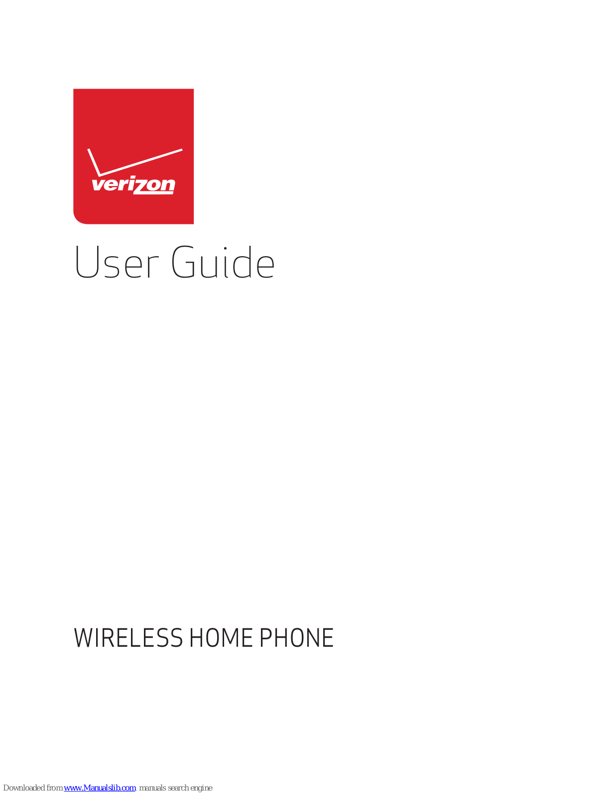 Verizon F256VWQA User Manual