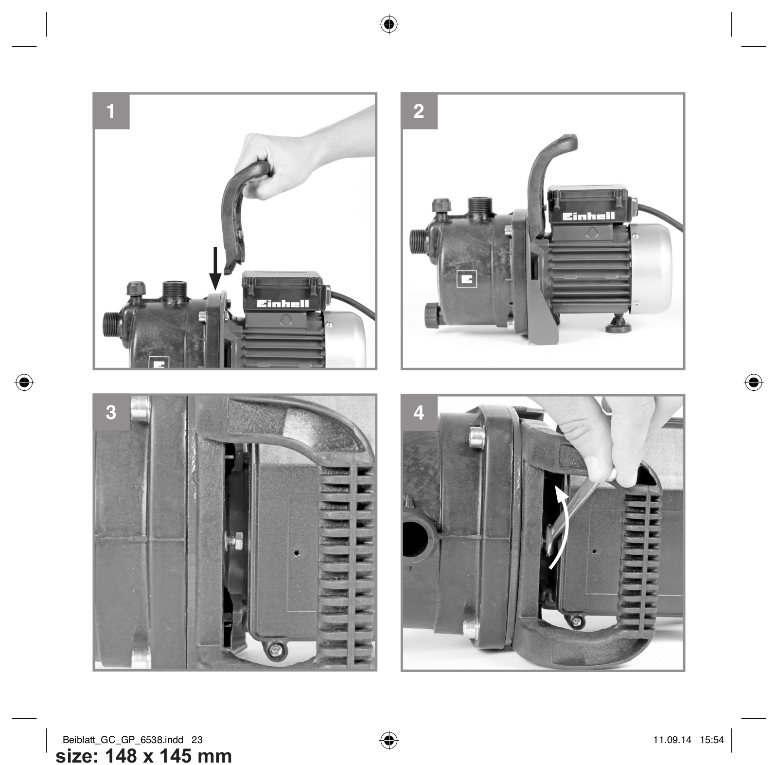 Einhell GC-GP 6538 User guide