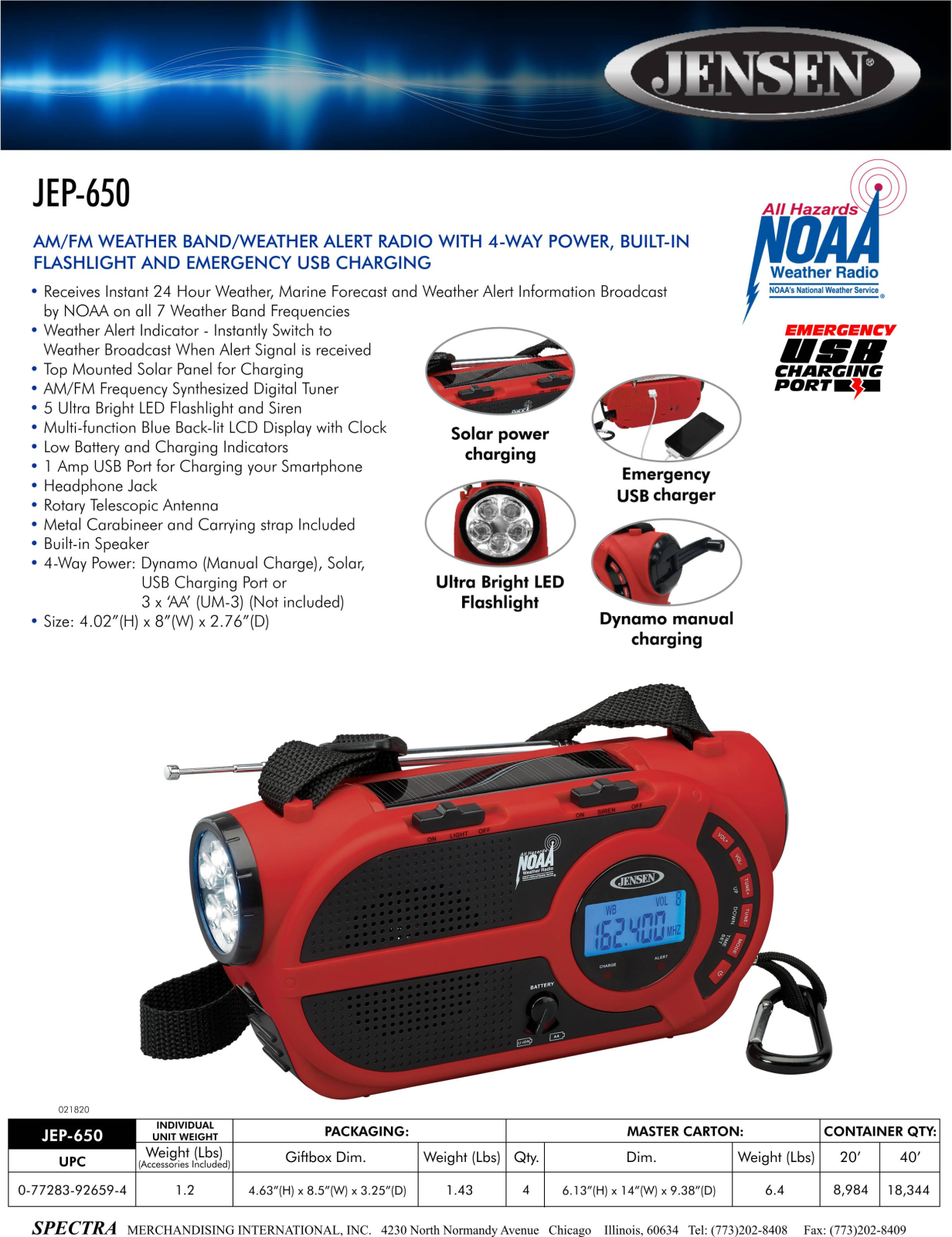 Jensen JNSN1010 Specifications - ManualMachine.com