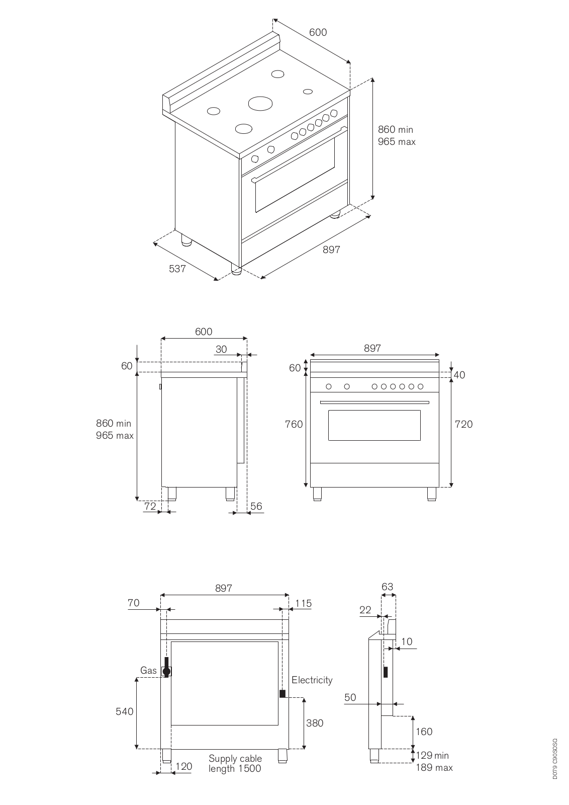 La Germania TUS96C61LBX, AMS96C71LBNE, AMS96C71LBCR, AMS96C71BX, AMS96C71BVI Specifications Sheet