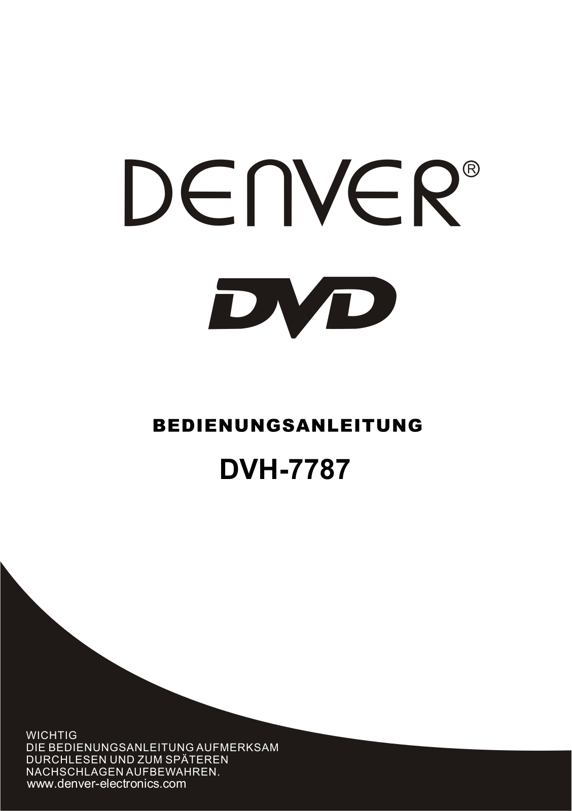 Denver DVH-7787 User manual