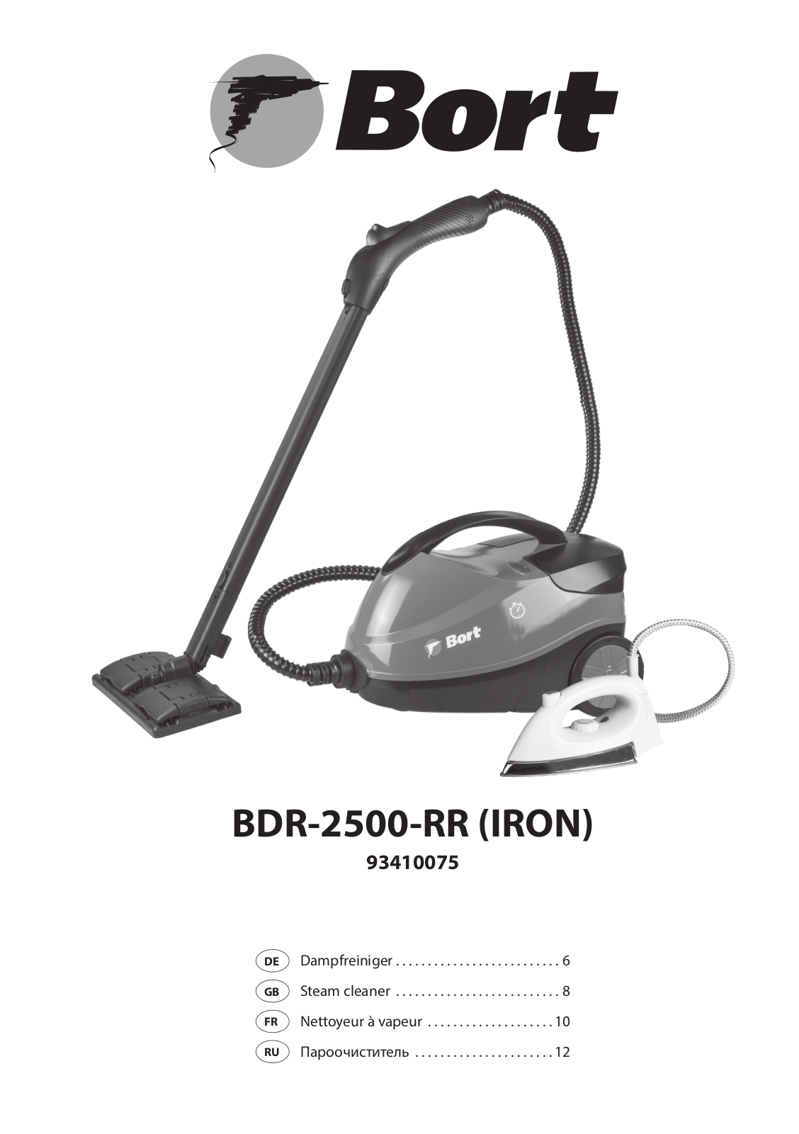 Bort BDR-2500-RR-Iron User Manual