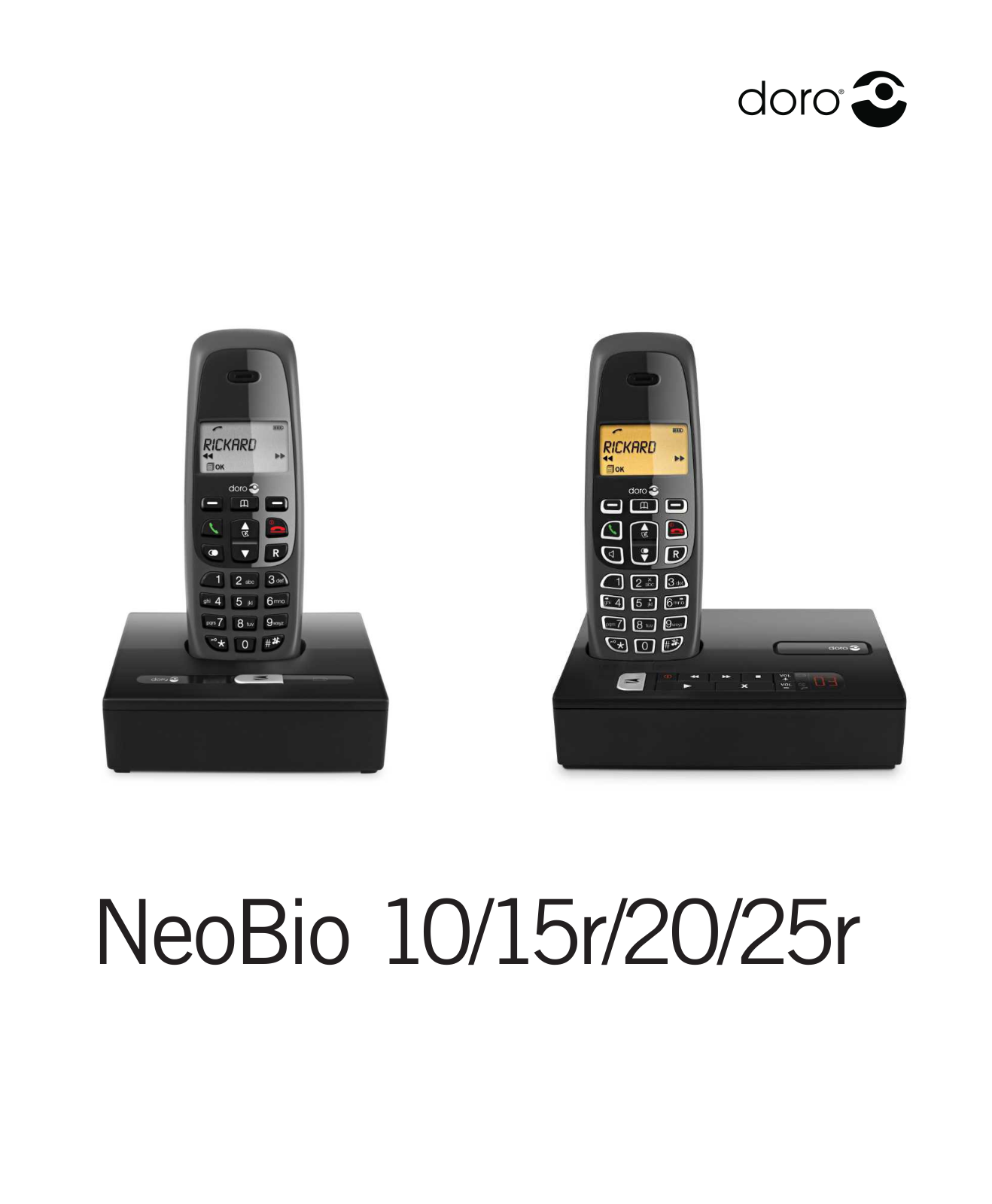 Doro NEOBIO 15R, NEOBIO 10, NEOBIO 25R, NEOBIO 20 User Manual