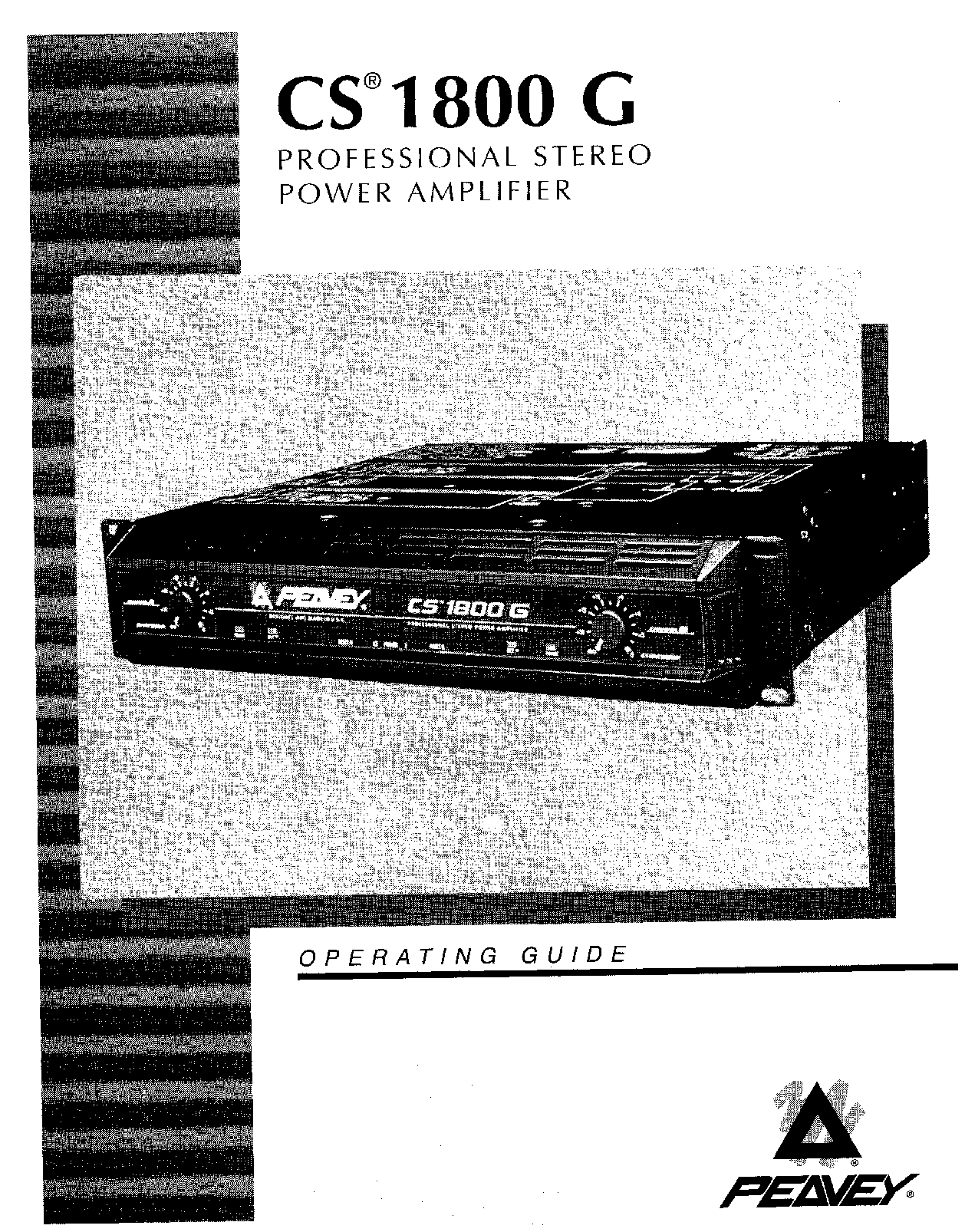 Peavey CS 1800G User Manual